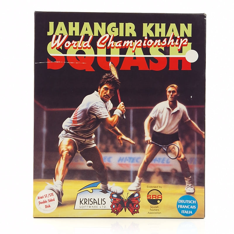 Atari ST STE Spiel : Jahangir Khan World Championship Squash - Diskette OVP