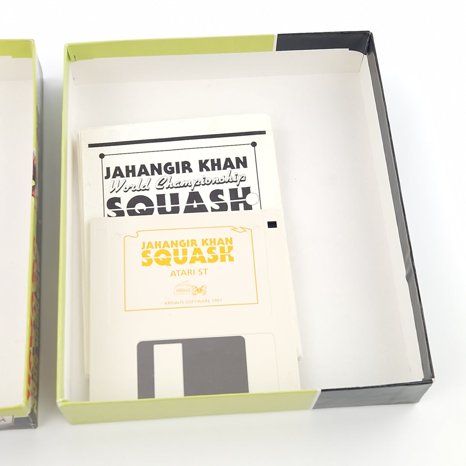 Atari ST STE Spiel : Jahangir Khan World Championship Squash - Diskette OVP