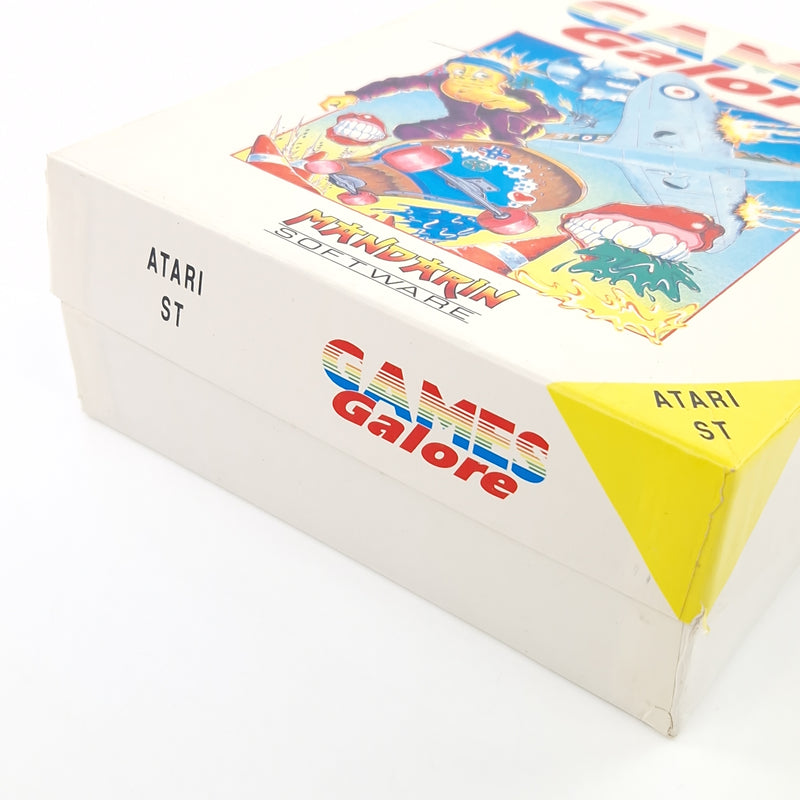 Atari ST STE Spiel : Games Galore - Diskette Anleitung OVP / Mandarin Software