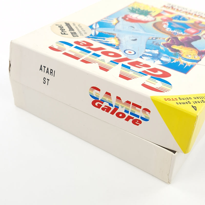 Atari ST STE Spiel : Games Galore - Diskette Anleitung OVP / Mandarin Software