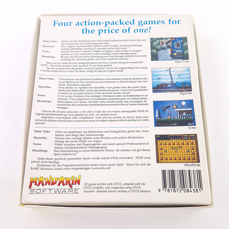 Atari ST STE Spiel : Games Galore - Diskette Anleitung OVP / Mandarin Software
