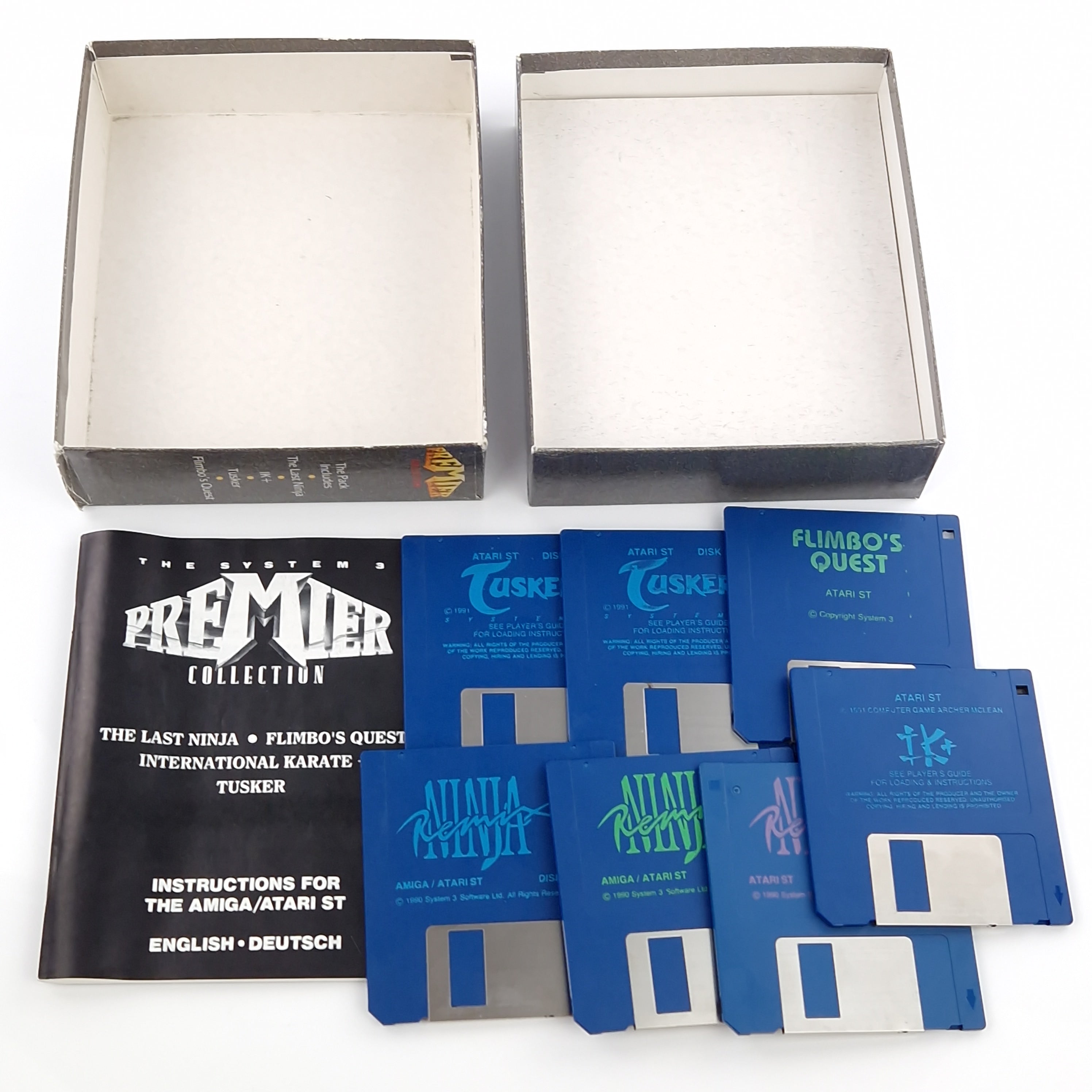 Atari ST STE Spiel : Premier Collection - Diskette Anleitung OVP / System 3