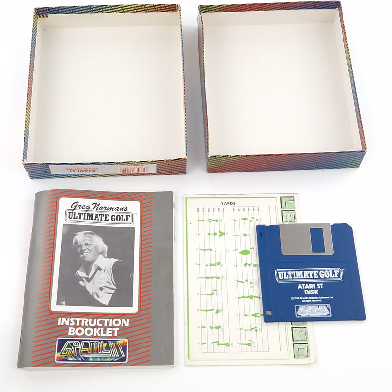 Atari ST STE Spiel : Greg Normans Ultimate Golf - Diskette Anleitung OVP