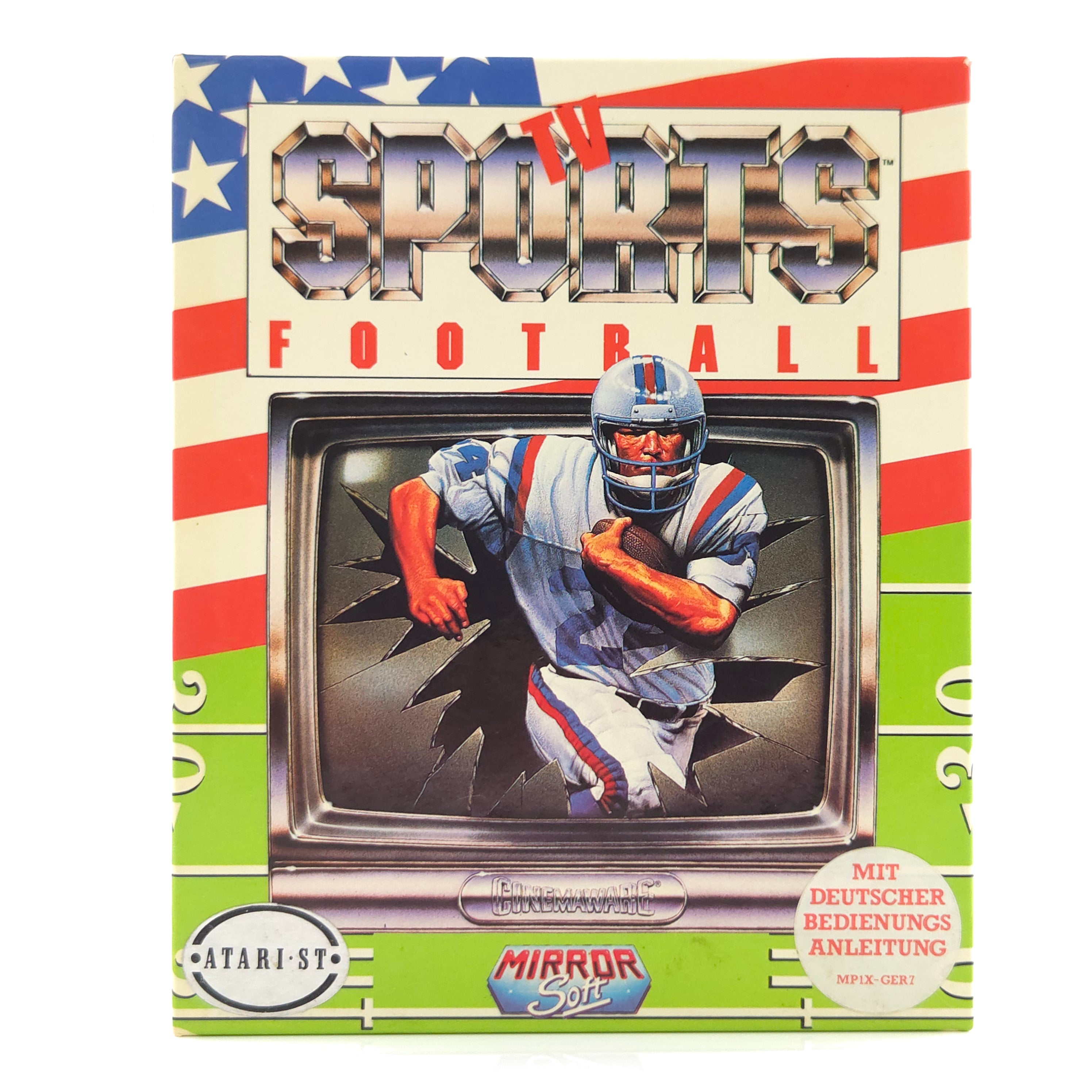 Atari ST STE Spiel : TV Sports Football - Diskette Anleitung OVP / Mirror Soft