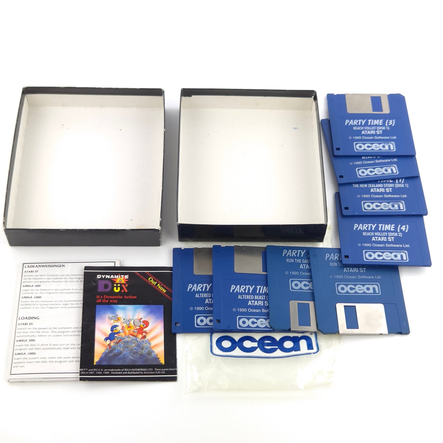 Atari ST STE Spiel : Party Time - Diskette Anleitung OVP / Ocean