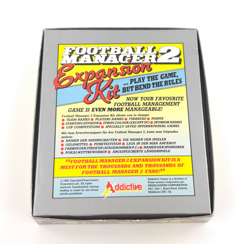 Atari ST STE Spiel : Football Manager 2 Expansion Kit - Diskette Anleitung OVP