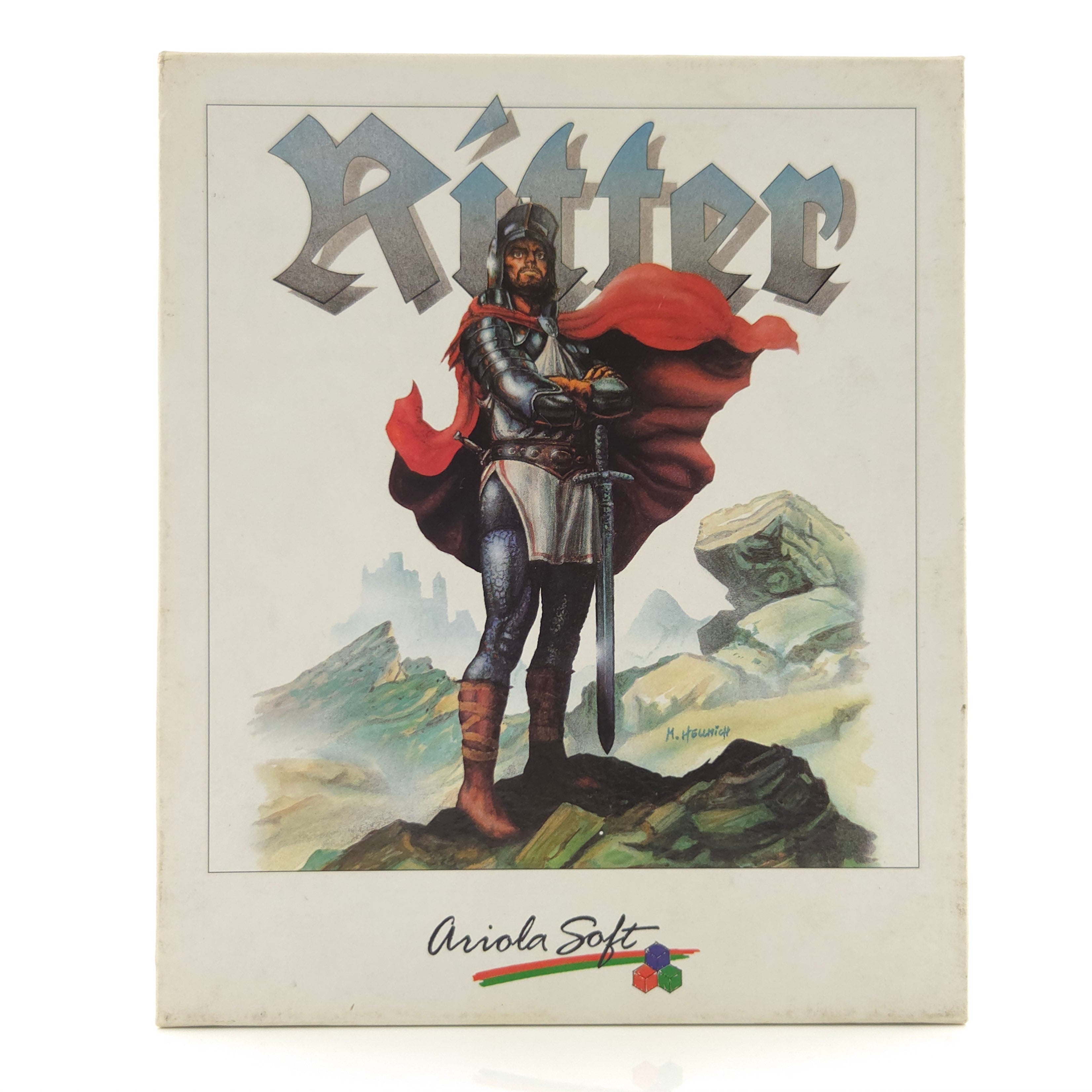 Atari ST STE Spiel : Ritter - Diskette OVP Anleitung / Ariola Soft