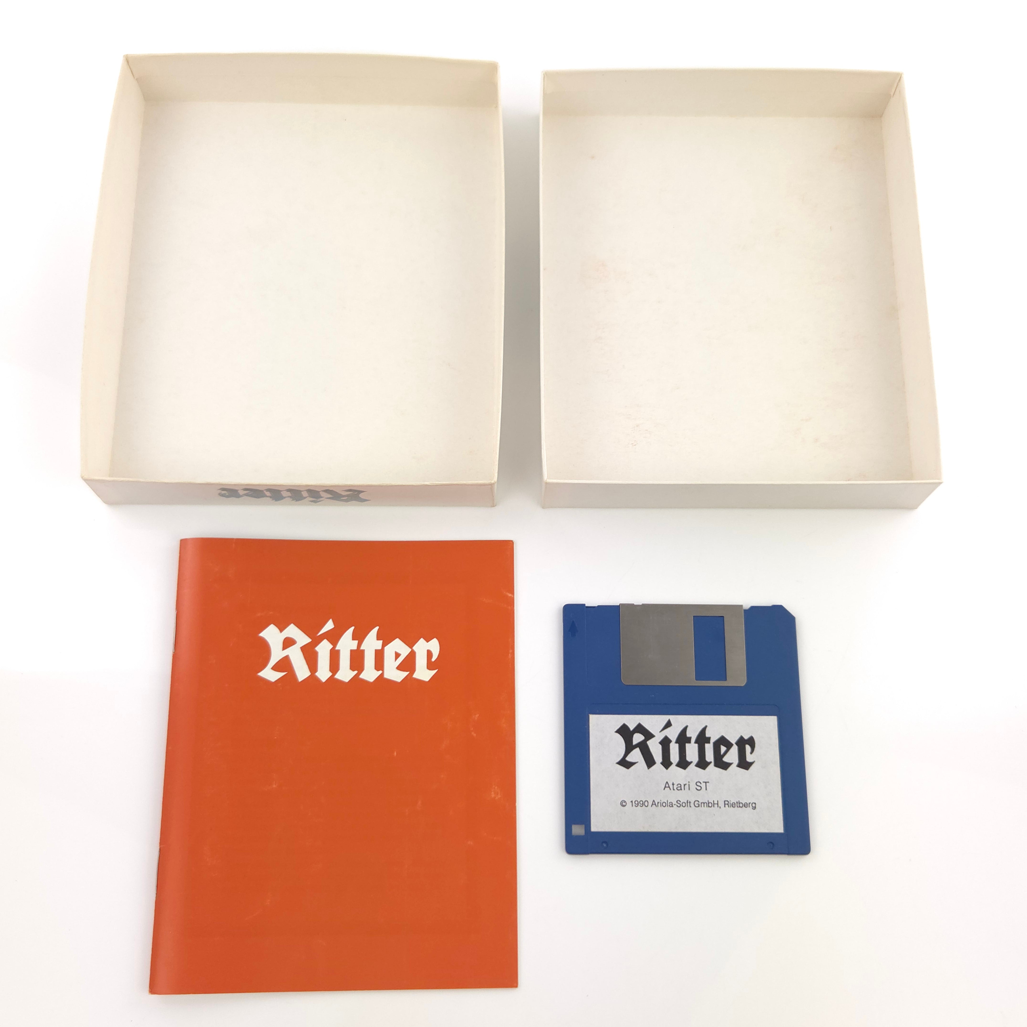 Atari ST STE Spiel : Ritter - Diskette OVP Anleitung / Ariola Soft
