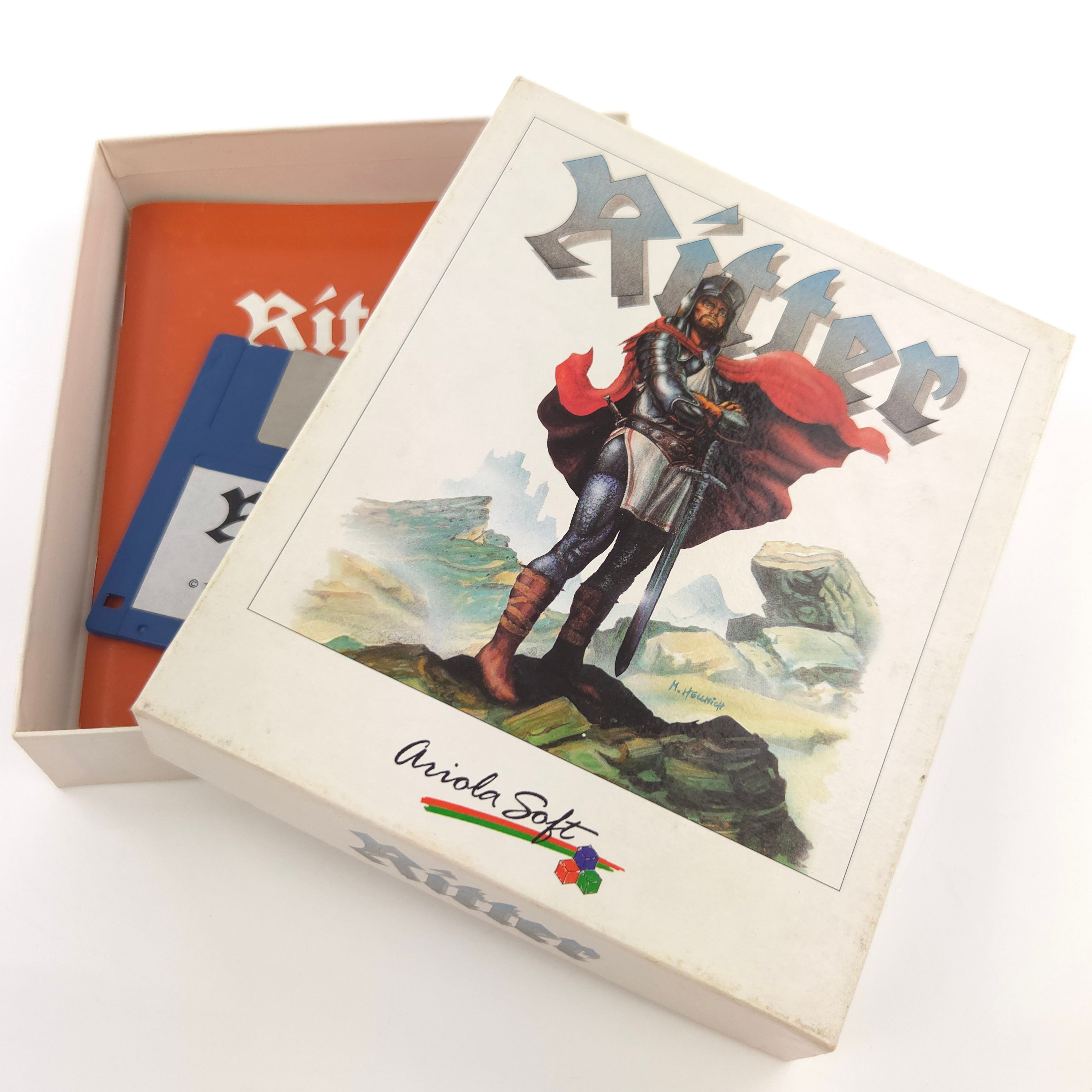 Atari ST STE Spiel : Ritter - Diskette OVP Anleitung / Ariola Soft