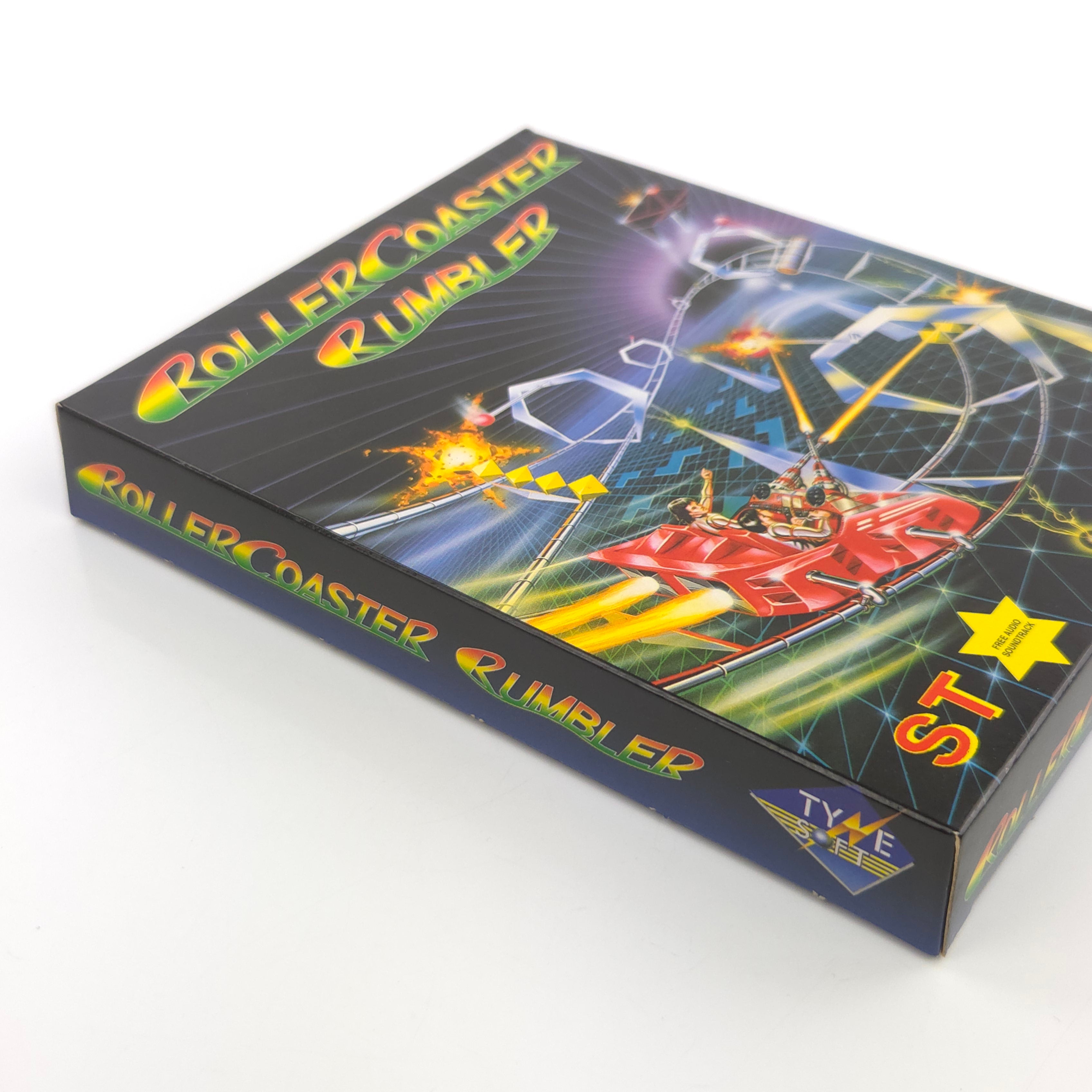 Atari ST STE Spiel : Roller Coaster Rumbler - Diskette OVP Anleitung Kasette