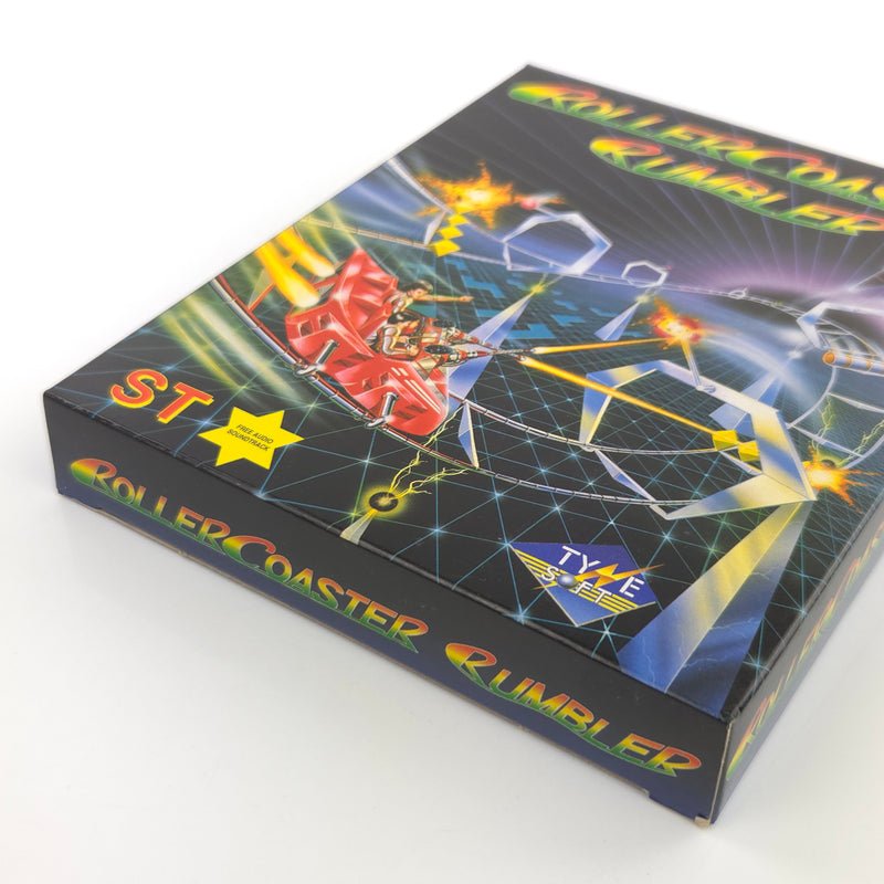 Atari ST STE Spiel : Roller Coaster Rumbler - Diskette OVP Anleitung Kasette