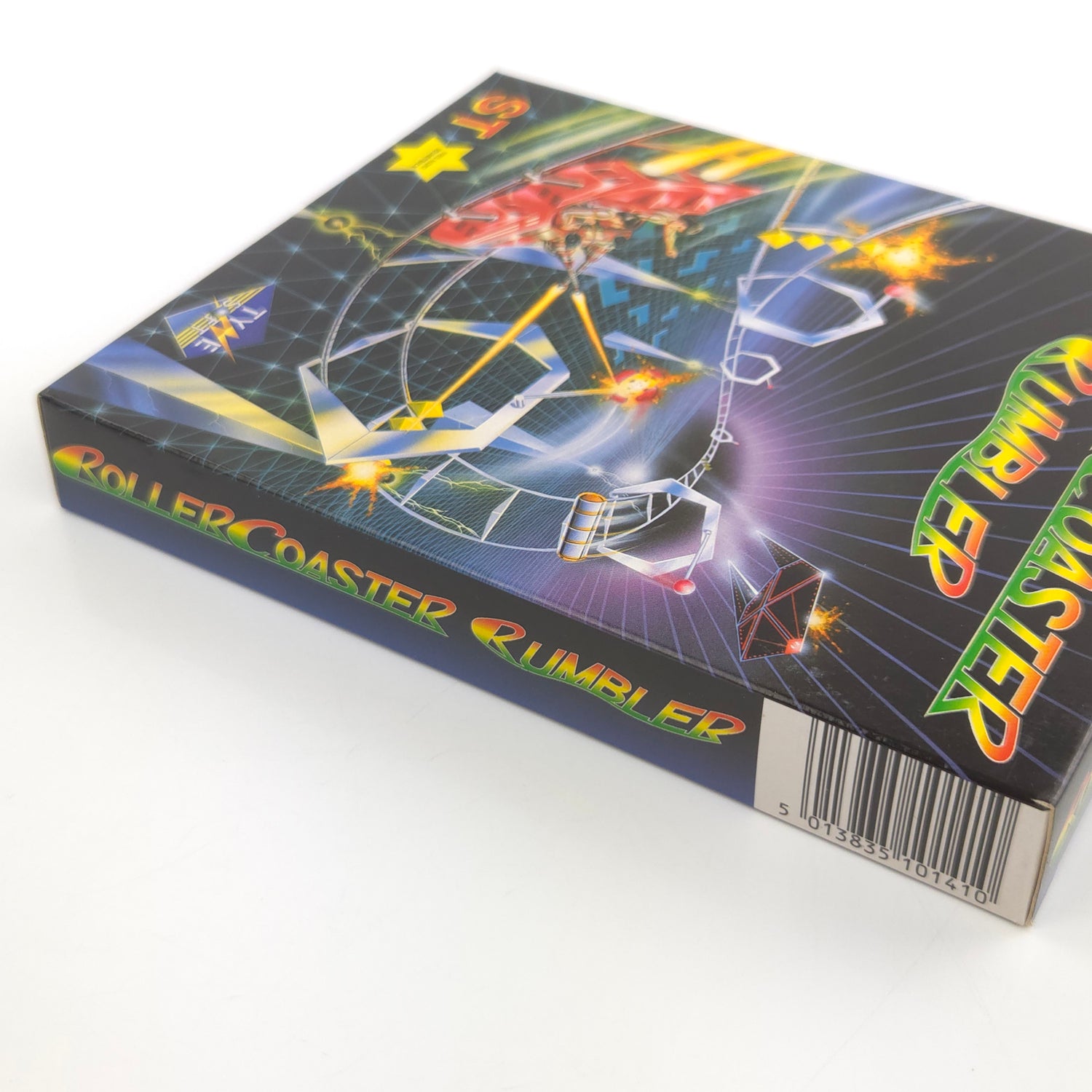 Atari ST STE Spiel : Roller Coaster Rumbler - Diskette OVP Anleitung Kasette