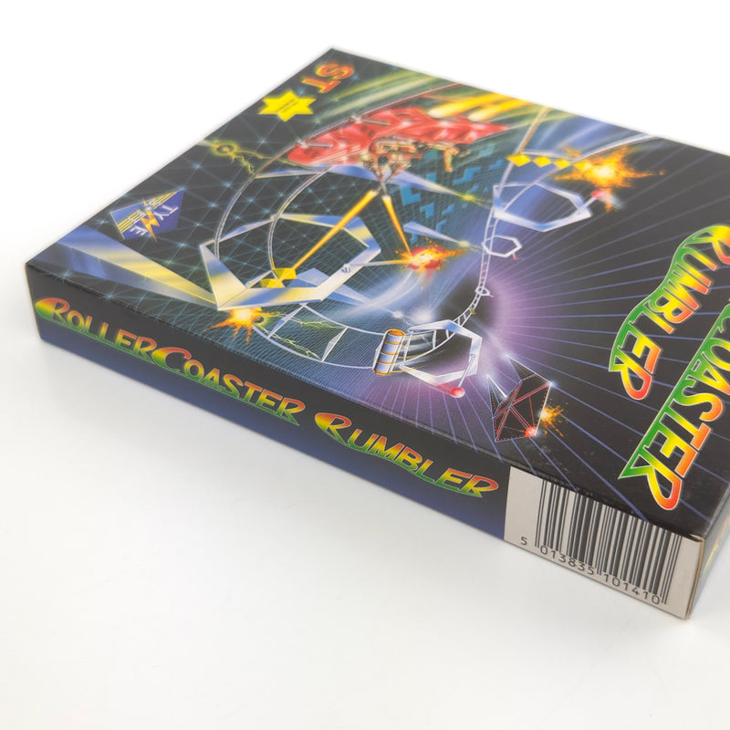 Atari ST STE Spiel : Roller Coaster Rumbler - Diskette OVP Anleitung Kasette