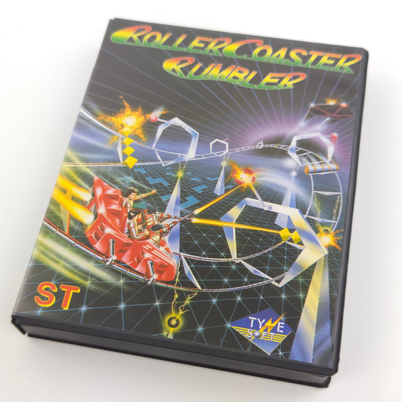 Atari ST STE Spiel : Roller Coaster Rumbler - Diskette OVP Anleitung Kasette