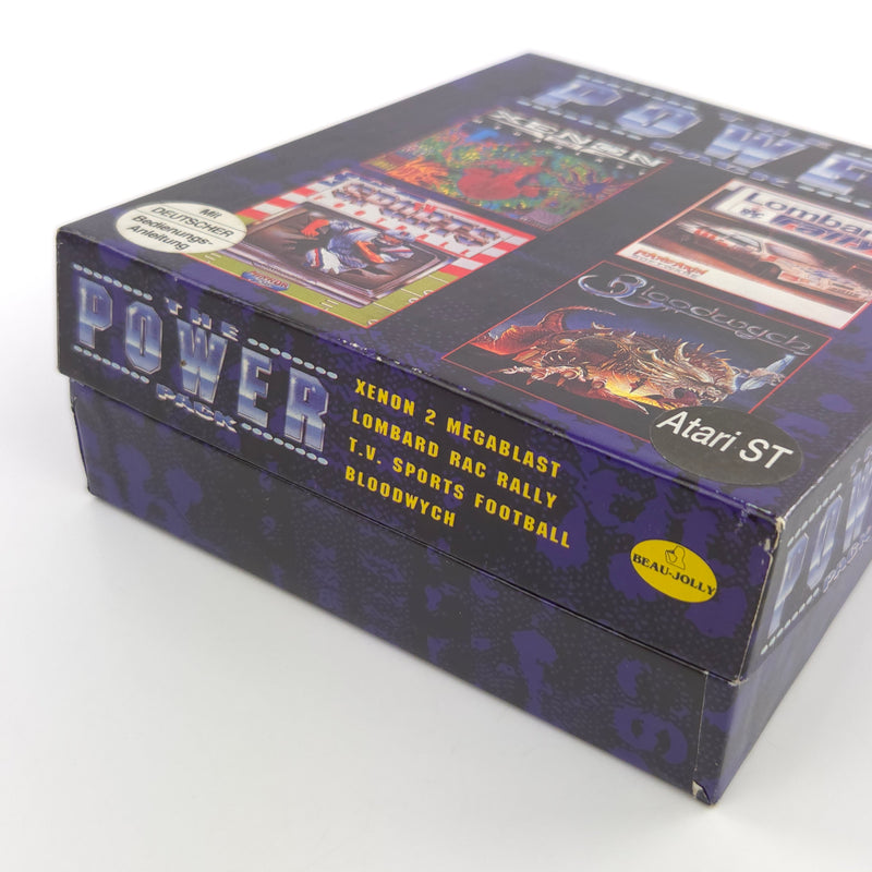 Atari ST STE Spiel : The Power Pack - Diskette OVP Anleitung / 4 Spiele