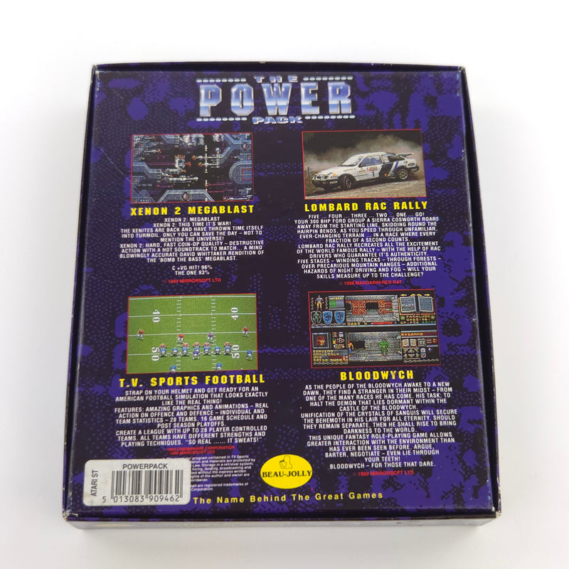 Atari ST STE Spiel : The Power Pack - Diskette OVP Anleitung / 4 Spiele