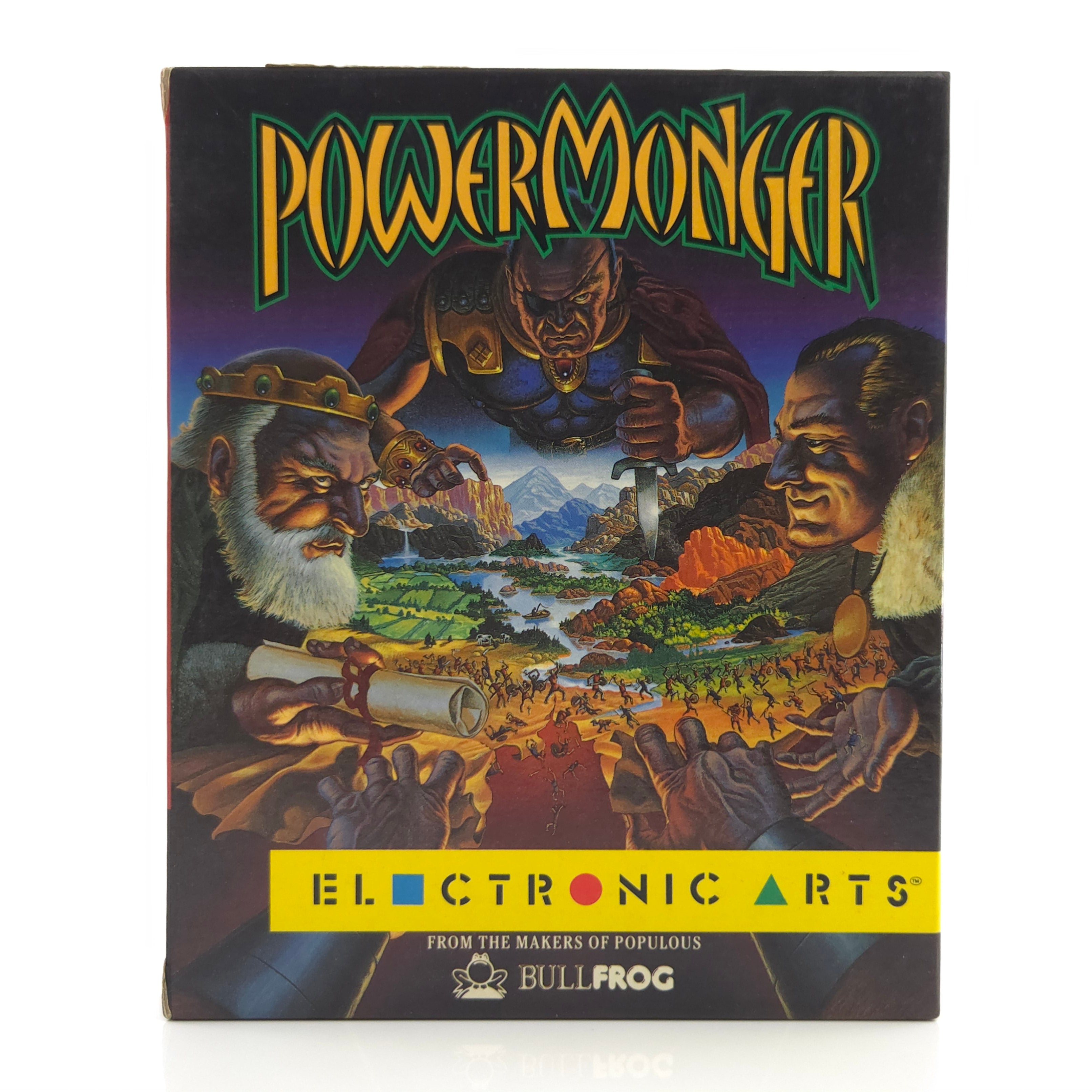 Atari ST STE Spiel : Powermonger - Diskette OVP Anleitung / Electronic Arts