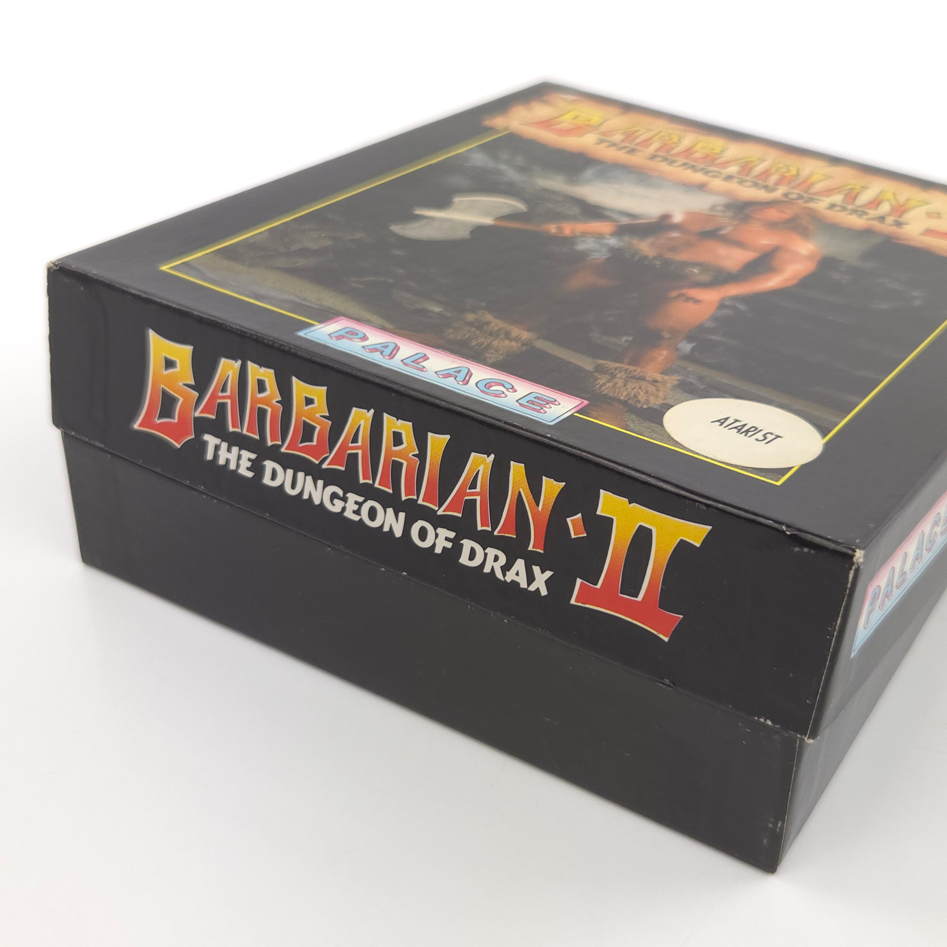 Atari ST STE Spiel : Barbarian II The Dungeon of Drax - Diskette OVP Anleitung