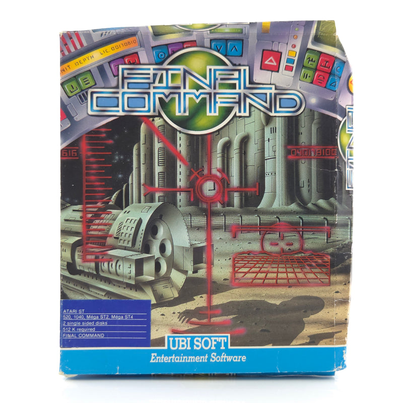 Atari ST STE Spiel : FInal Command - Diskette OVP Anleitung / Ubi Soft