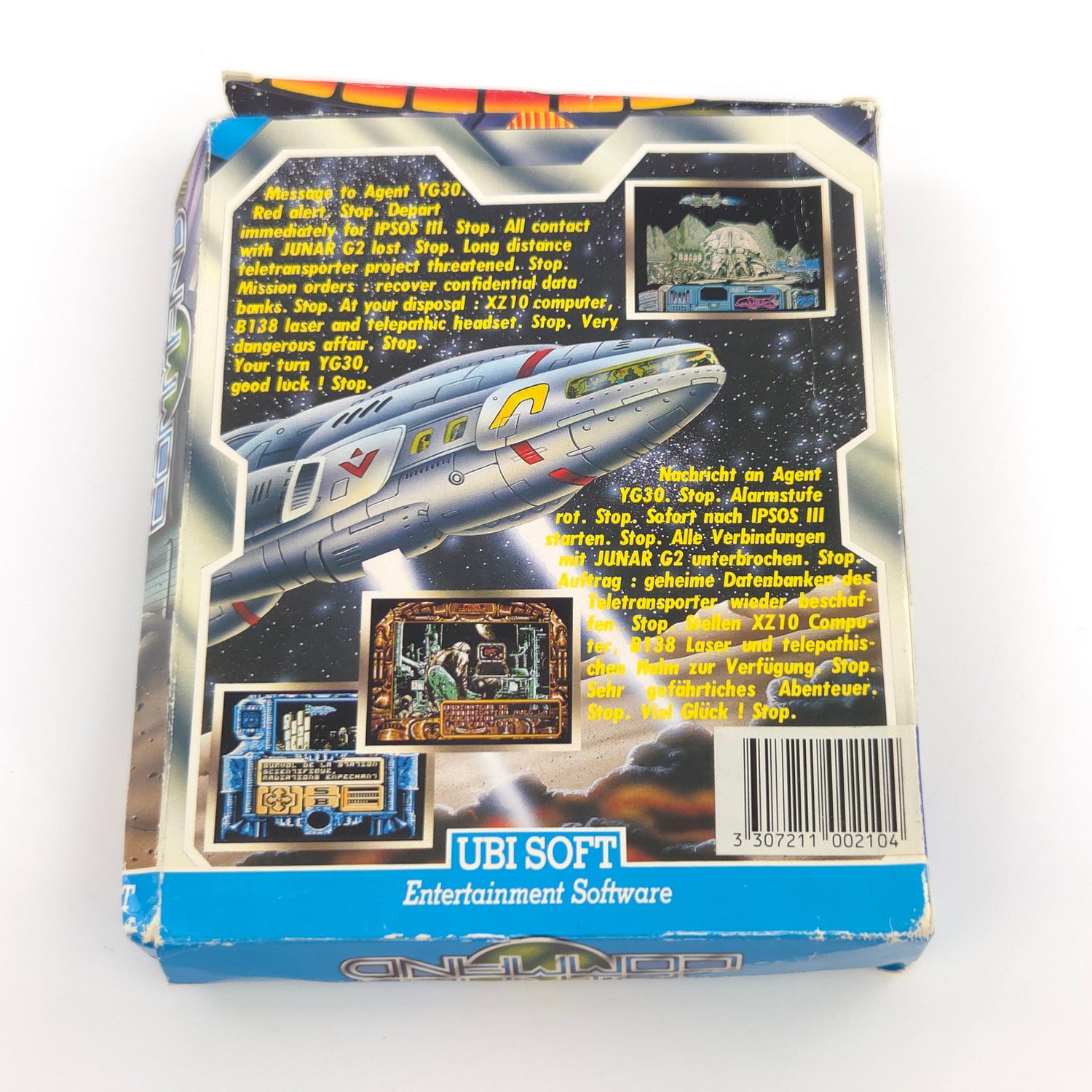Atari ST STE Spiel : FInal Command - Diskette OVP Anleitung / Ubi Soft