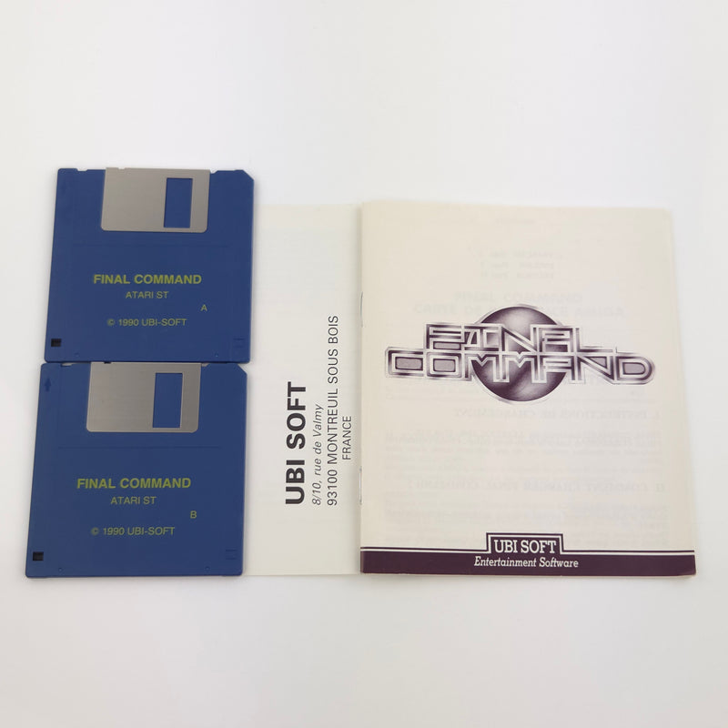 Atari ST STE Spiel : FInal Command - Diskette OVP Anleitung / Ubi Soft