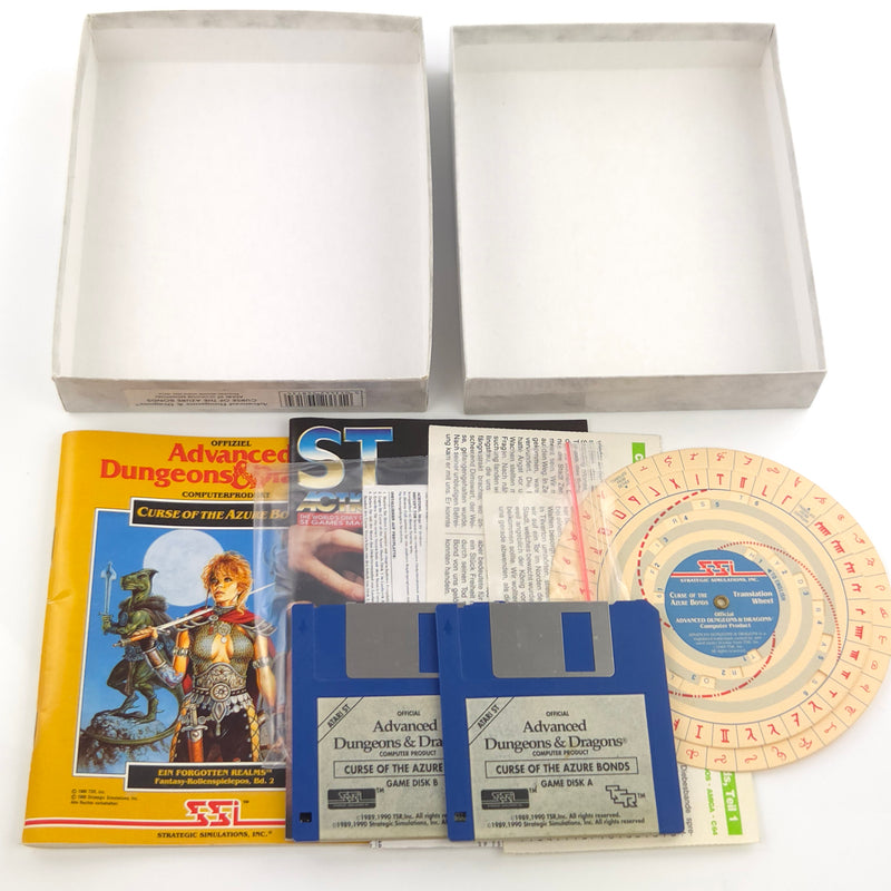 Atari ST STE Spiel : Advanced Dungeons & Dragons Curse of the Azure Bonds - OVP
