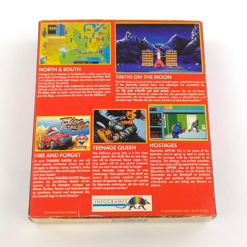 Atari ST STE Spiel : High Energy - Diskette Anleitung OVP / 5 Spiele Sammlung