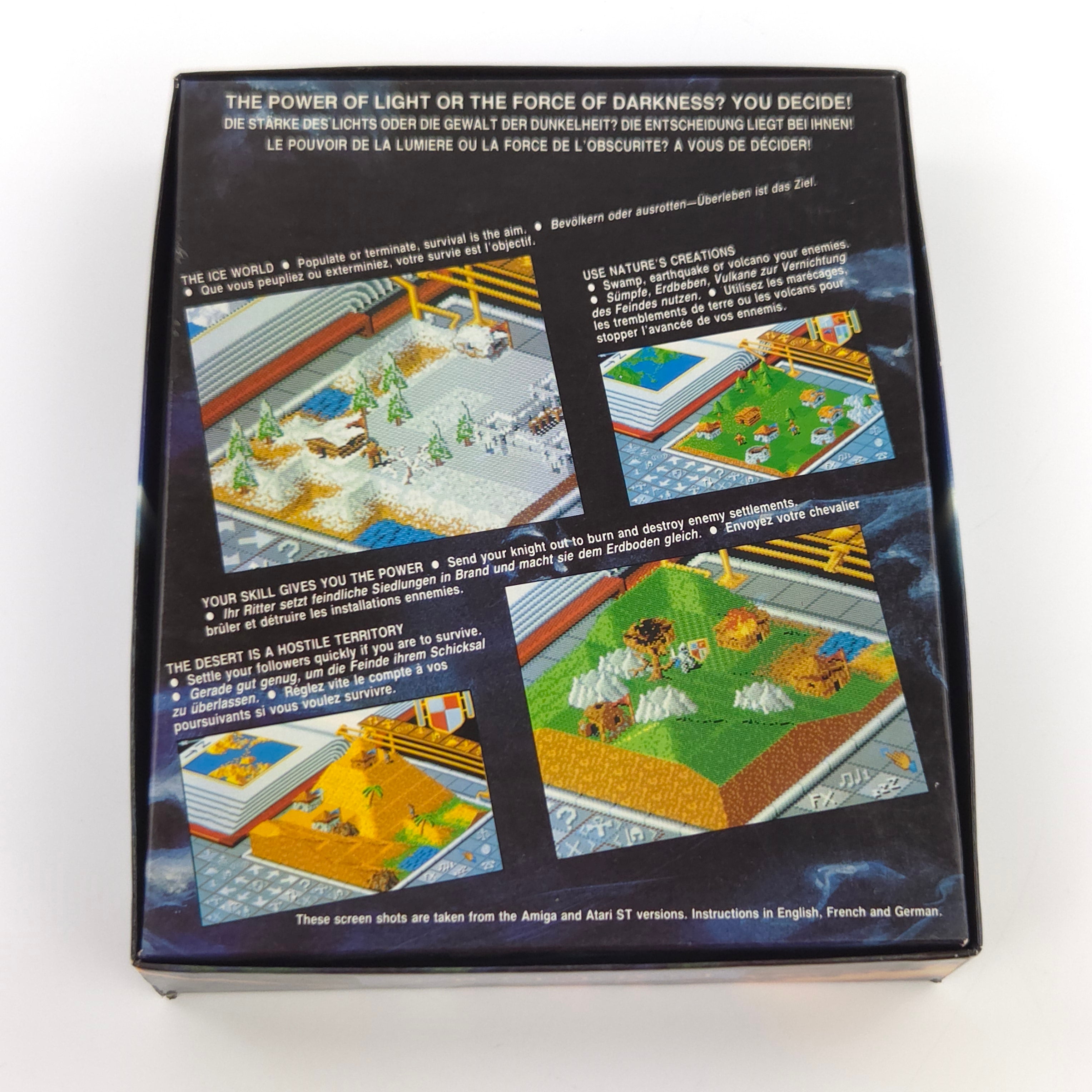 Atari ST STE Spiel : Populous - Diskette Anleitung OVP / Bullfrog