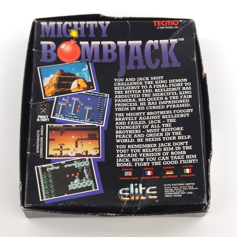 Atari ST STE Spiel : Mighty Bombjack - Diskette Anleitung OVP / Elite