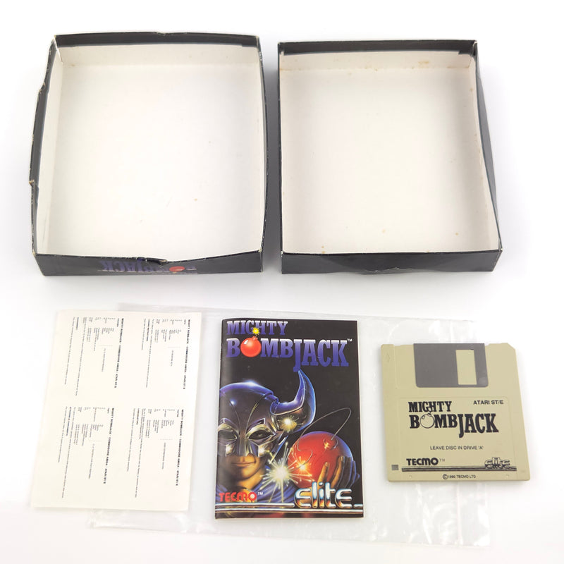 Atari ST STE Spiel : Mighty Bombjack - Diskette Anleitung OVP / Elite