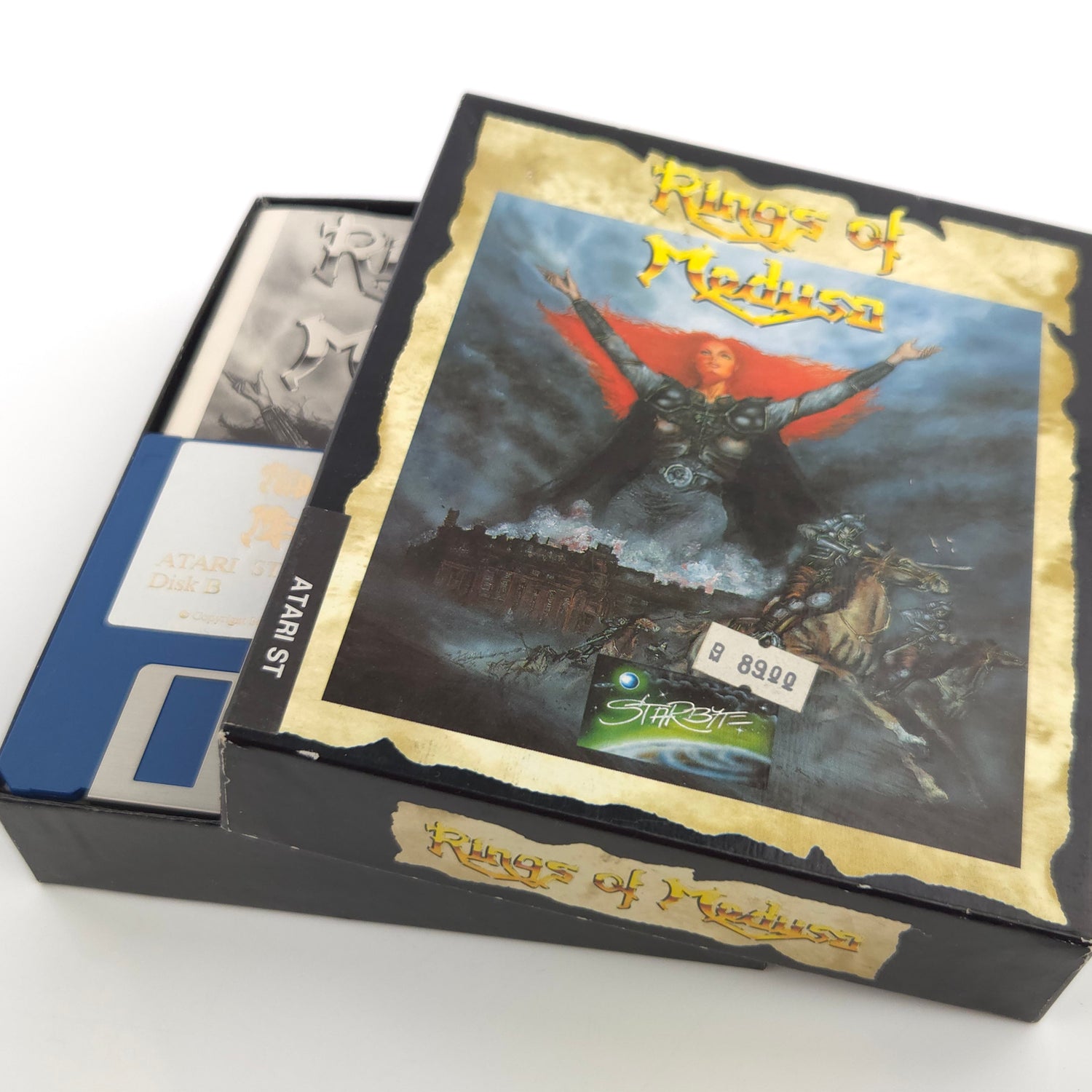 Atari ST STE Spiel : Rings of Medusa - Diskette Anleitung OVP