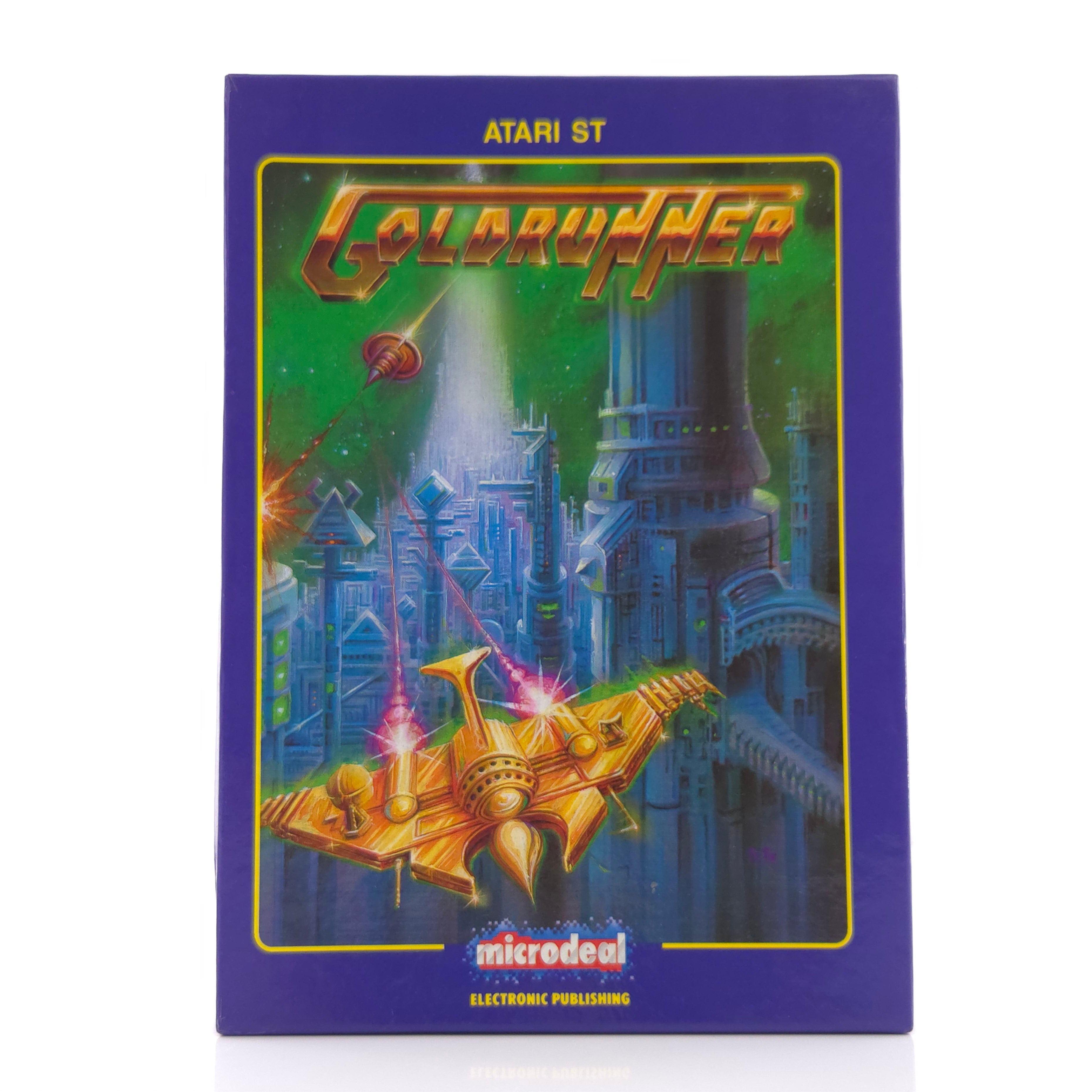 Atari ST STE Spiel : Goldrunner - Diskette Anleitung OVP / Microdeal