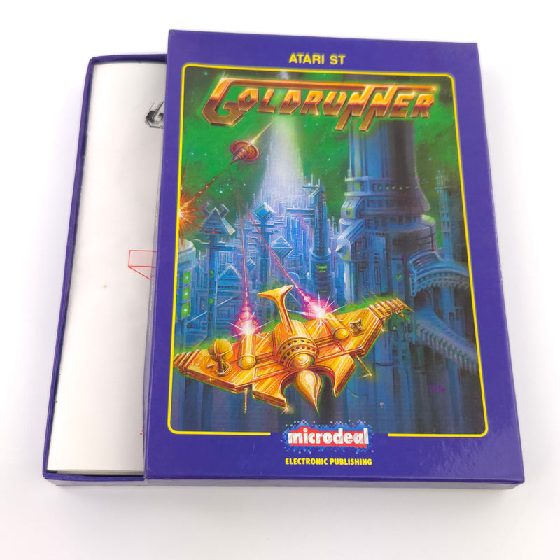 Atari ST STE Spiel : Goldrunner - Diskette Anleitung OVP / Microdeal