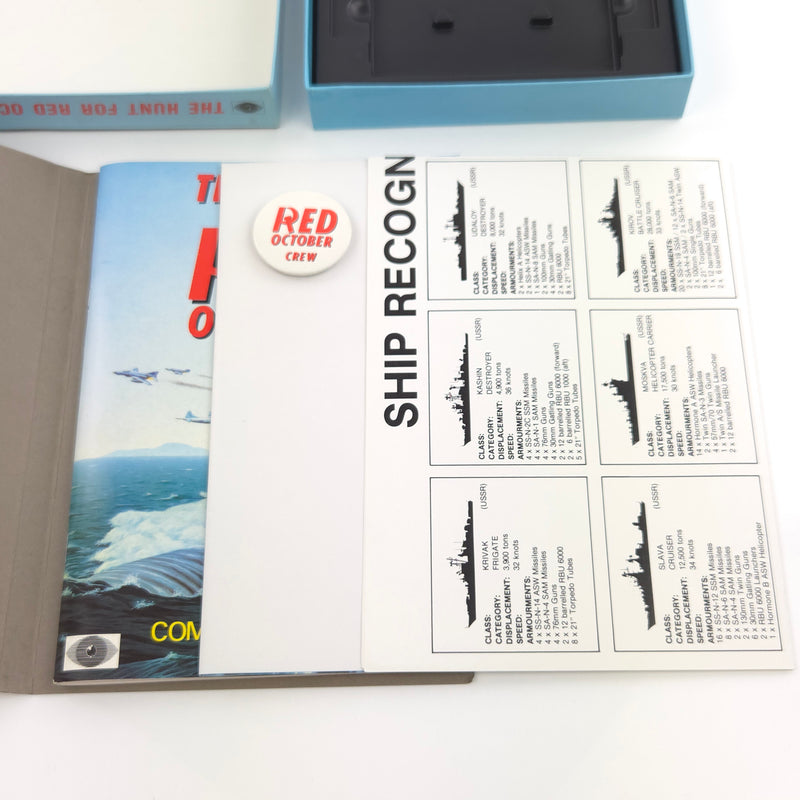 Atari ST STE Spiel : The Hunt for Red October - Diskette Anleitung OVP