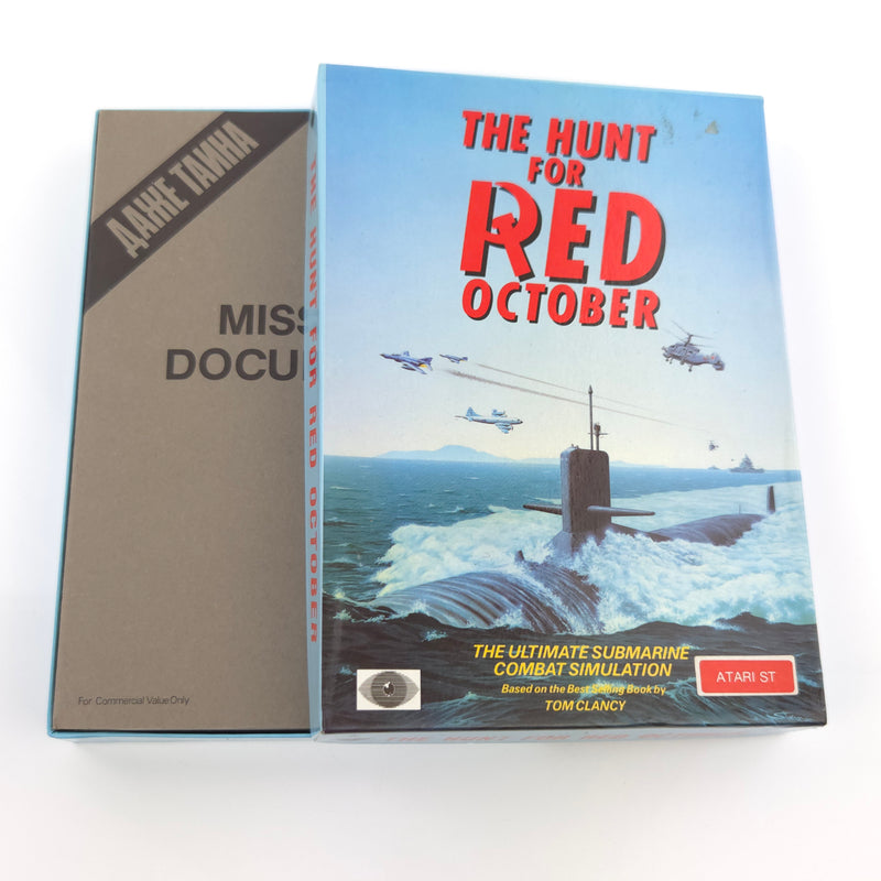 Atari ST STE Spiel : The Hunt for Red October - Diskette Anleitung OVP