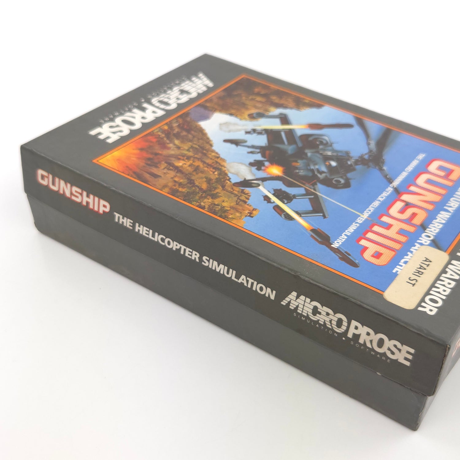 Atari ST STE Spiel : 21st Century Warrior Apache Gunship - Diskette OVP
