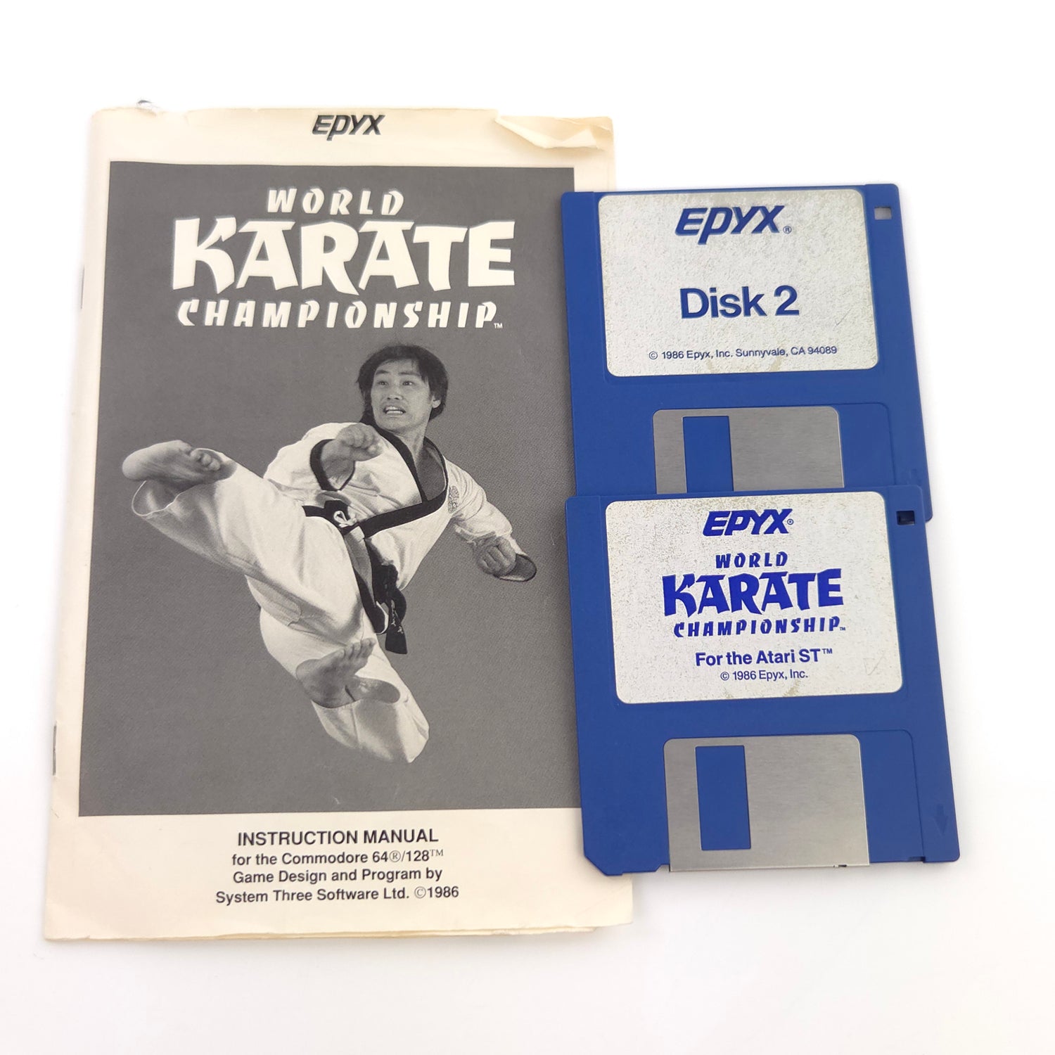 Atari ST STE Spiel : Karate World Championship - Diskette Anleitung OVP