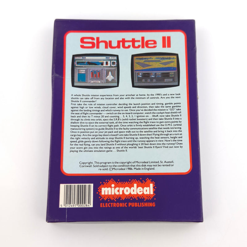 Atari ST STE Spiel : Shuttle II - Diskette Anleitung OVP / Microdeal