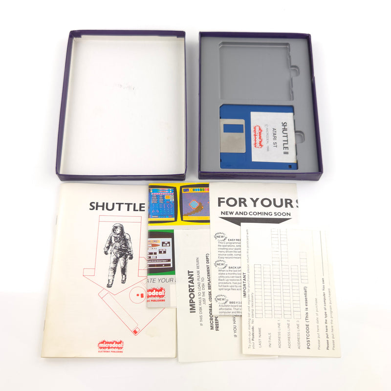 Atari ST STE Spiel : Shuttle II - Diskette Anleitung OVP / Microdeal