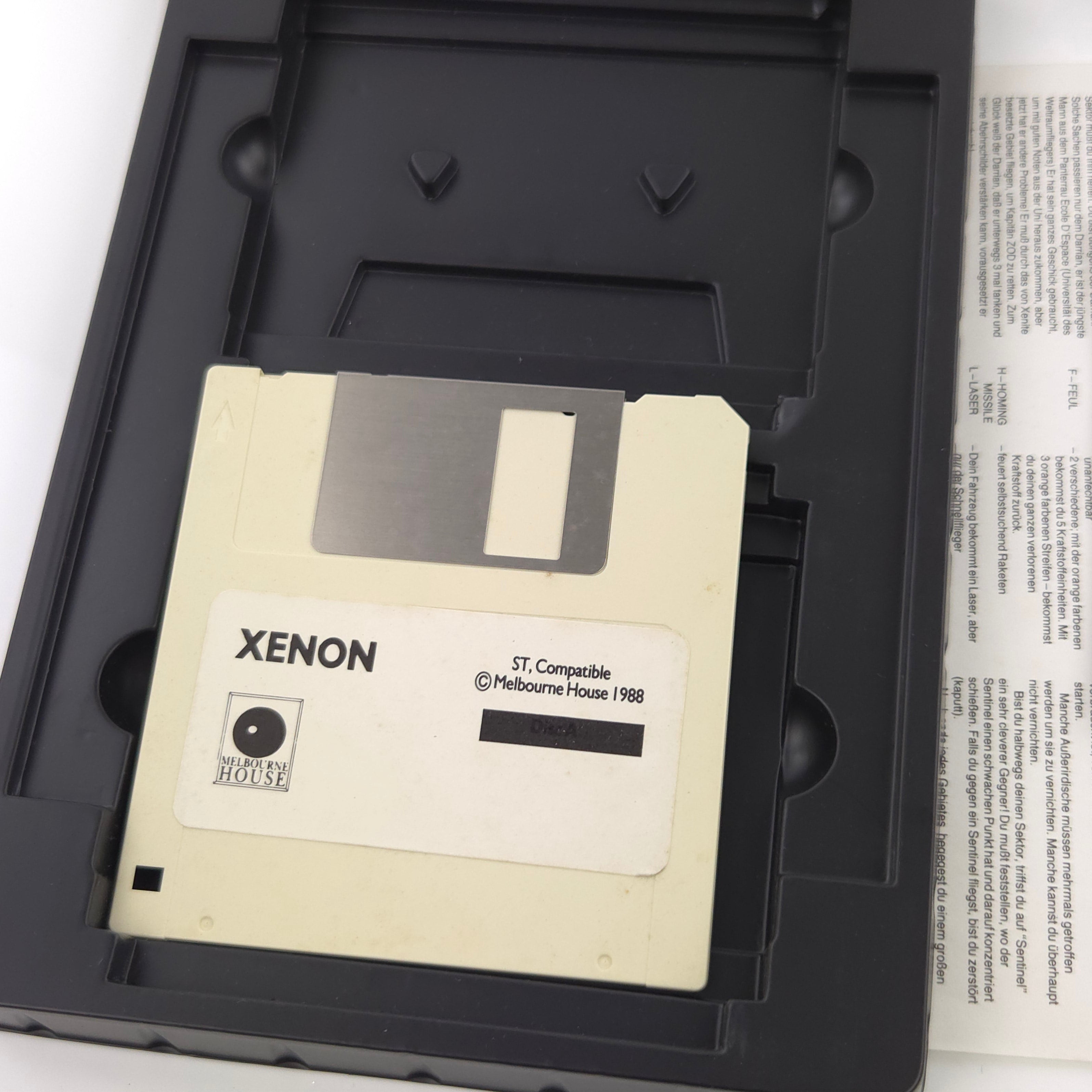 Atari ST STE Spiel : Xenon - Diskette Anleitung OVP / Melbourne House