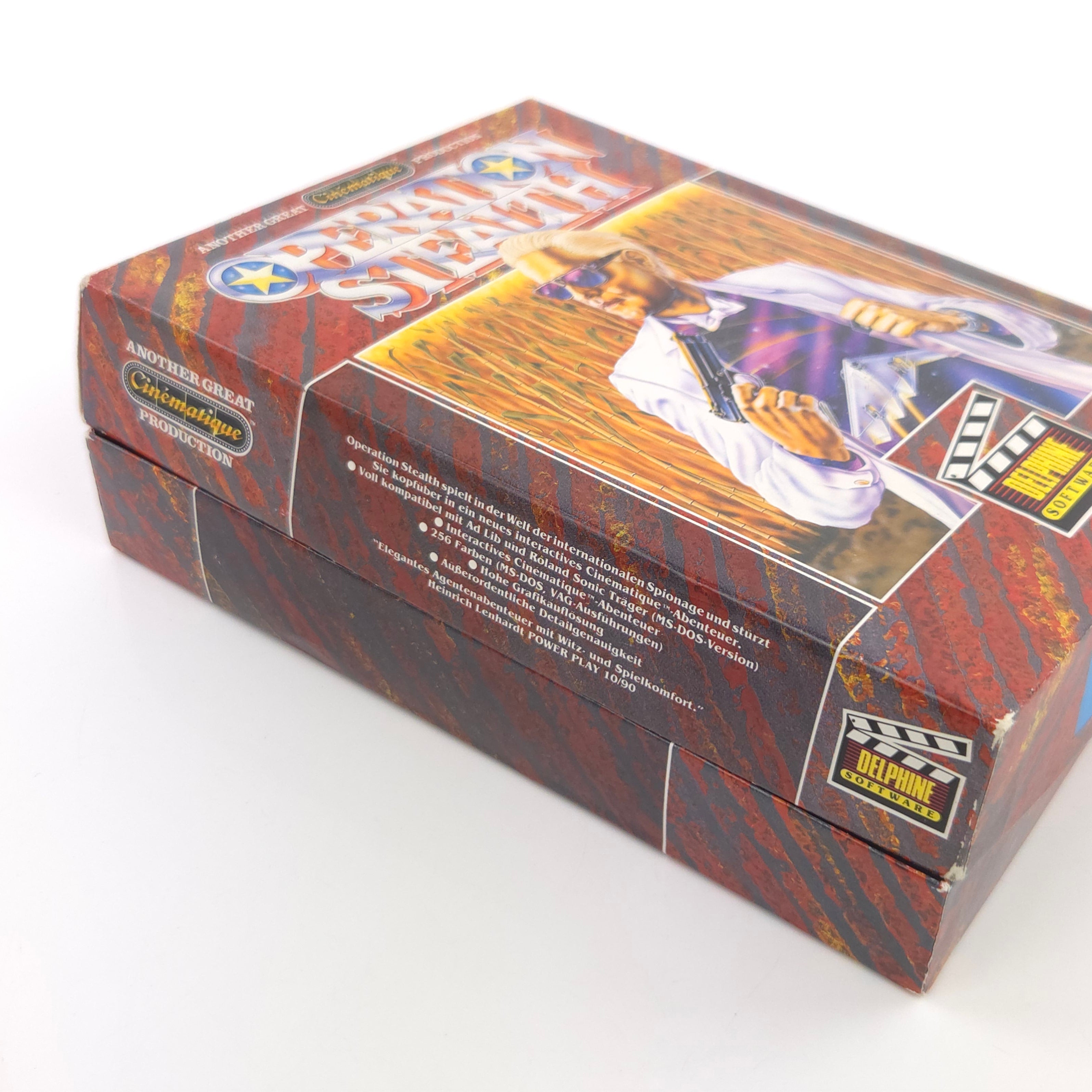 Atari ST STE Spiel : Operation Stealth - Diskette Anleitung OVP