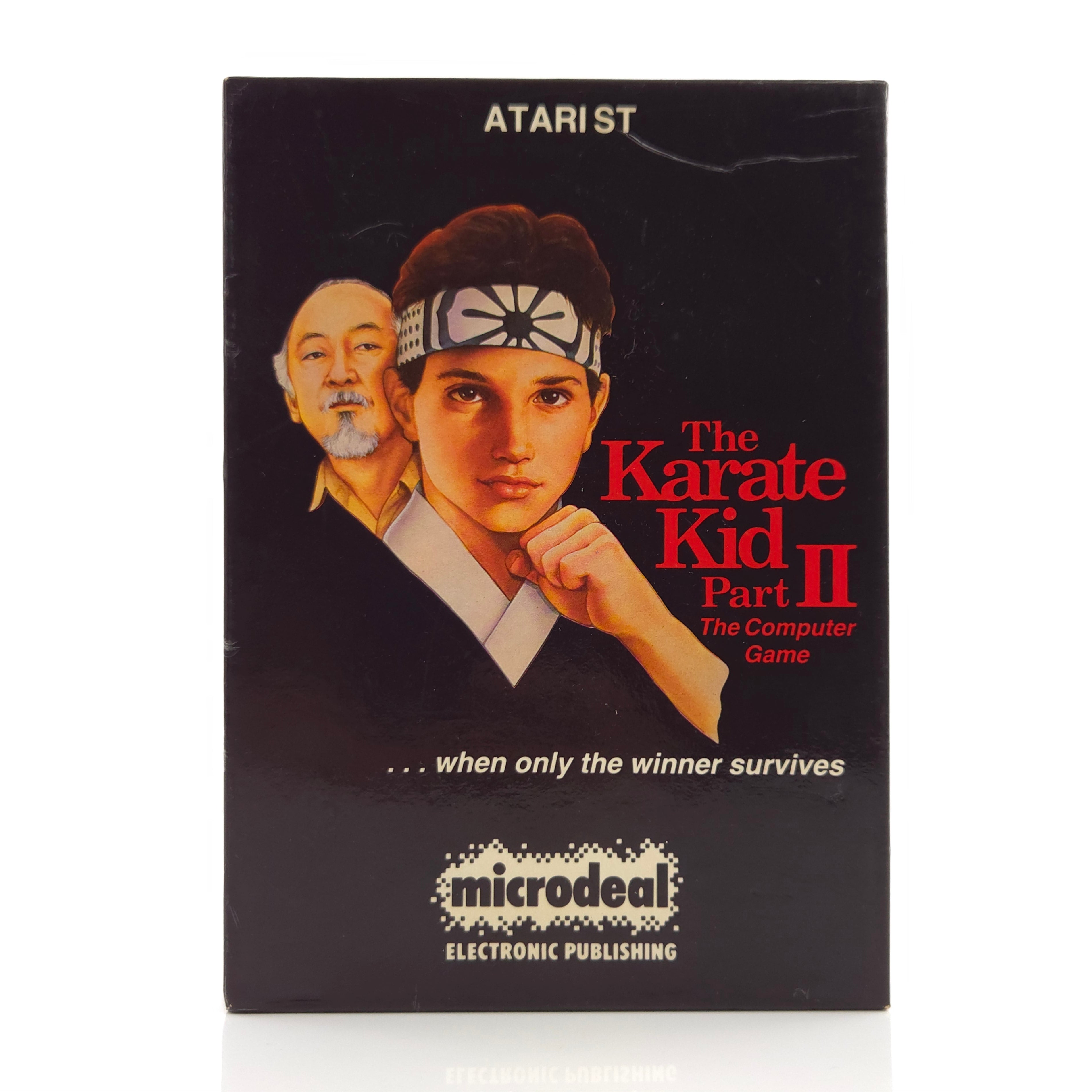 Atari ST STE Spiel : The Karate Kid Part II - Diskette Anleitung OVP / Microdeal