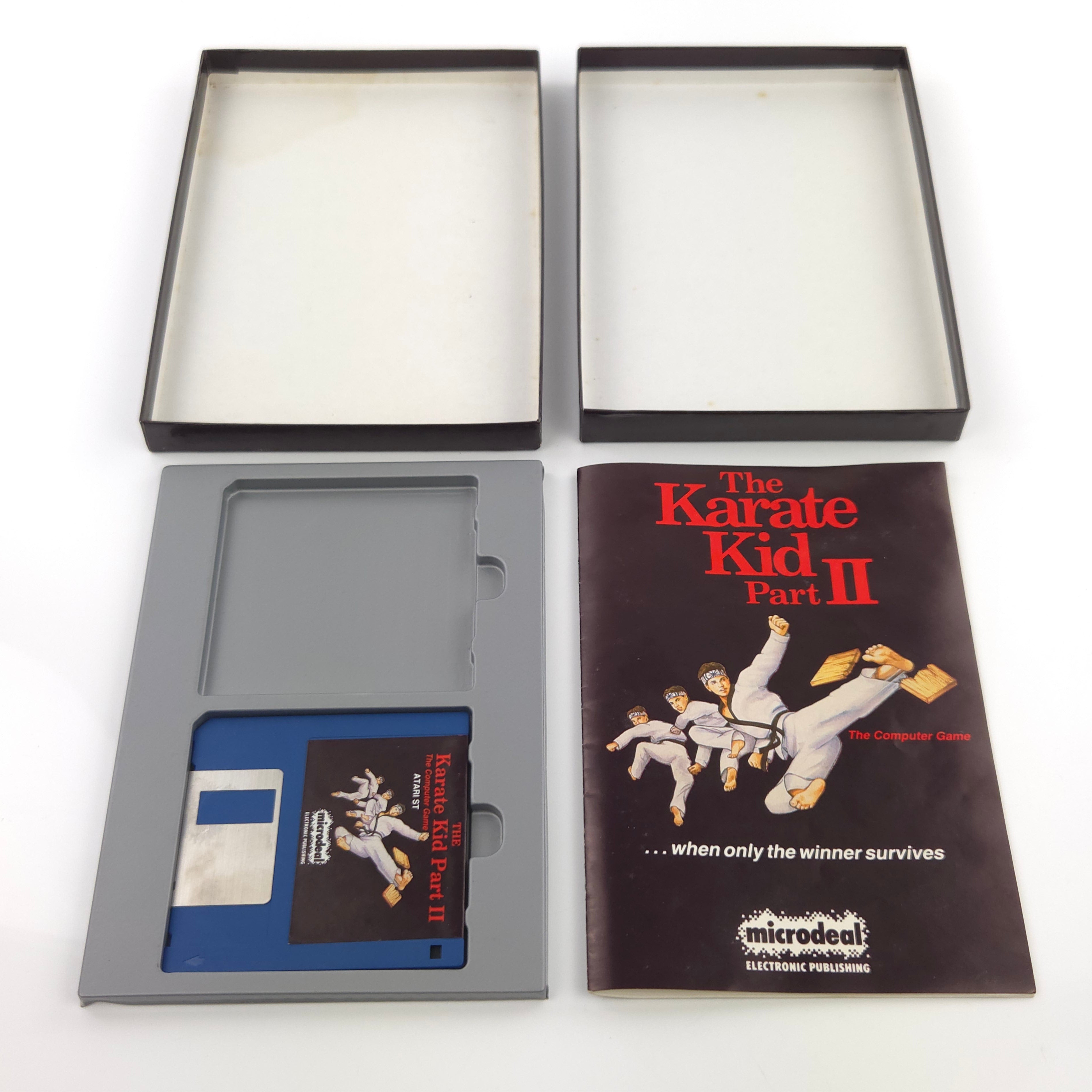 Atari ST STE Spiel : The Karate Kid Part II - Diskette Anleitung OVP / Microdeal