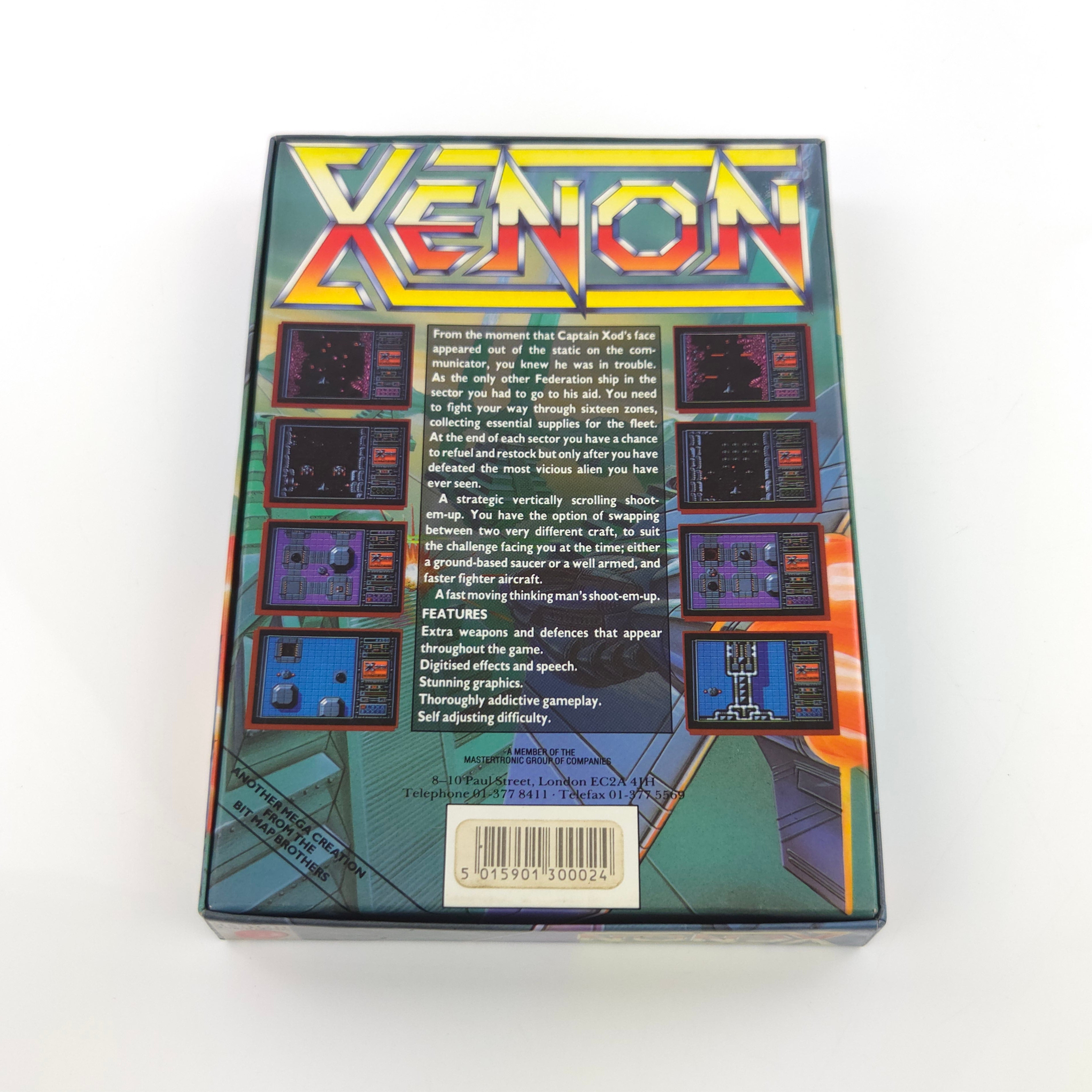 Atari ST STE Spiel : Xenon - Diskette Anleitung OVP / Melbourne House 02