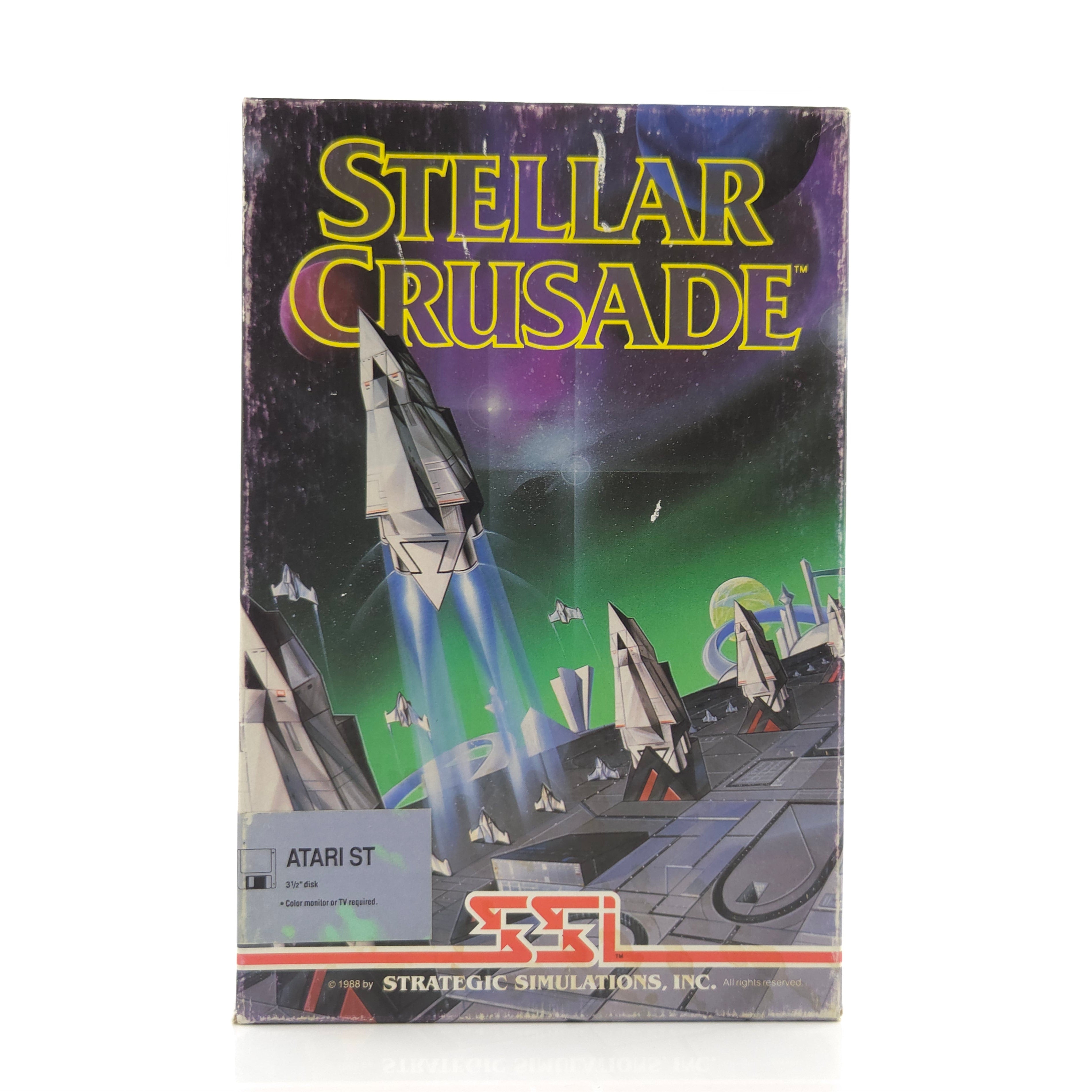 Atari ST STE Spiel : Stellar Crusade - Diskette Anleitung OVP