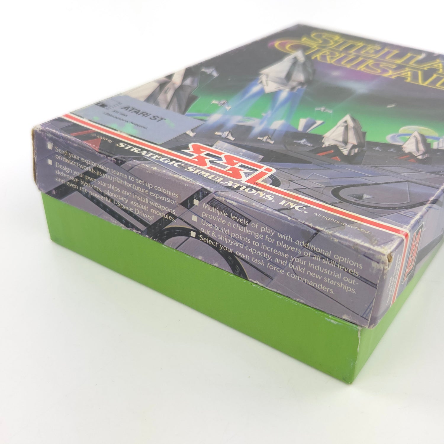 Atari ST STE Spiel : Stellar Crusade - Diskette Anleitung OVP