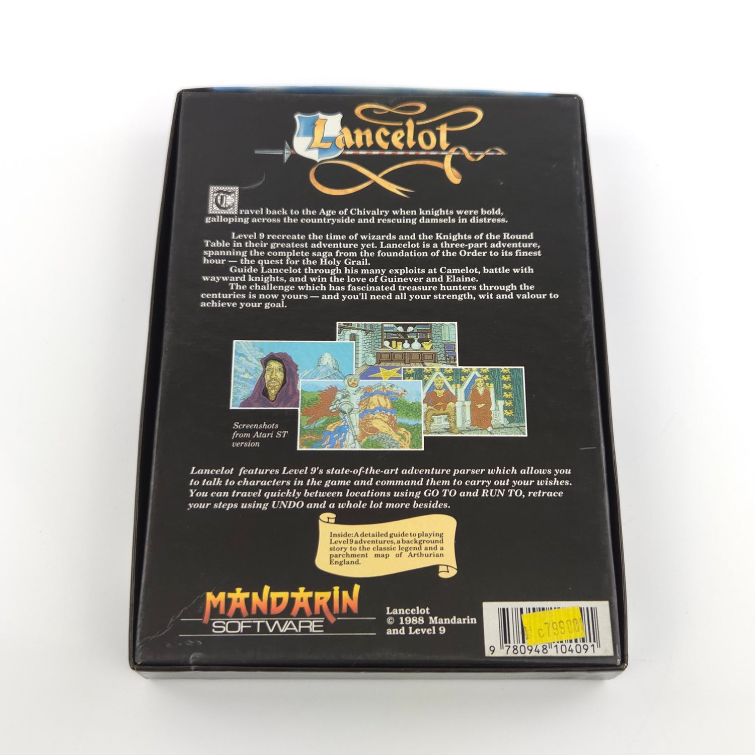 Atari ST STE Spiel : Lancelot - Diskette Anleitung OVP / Level 9