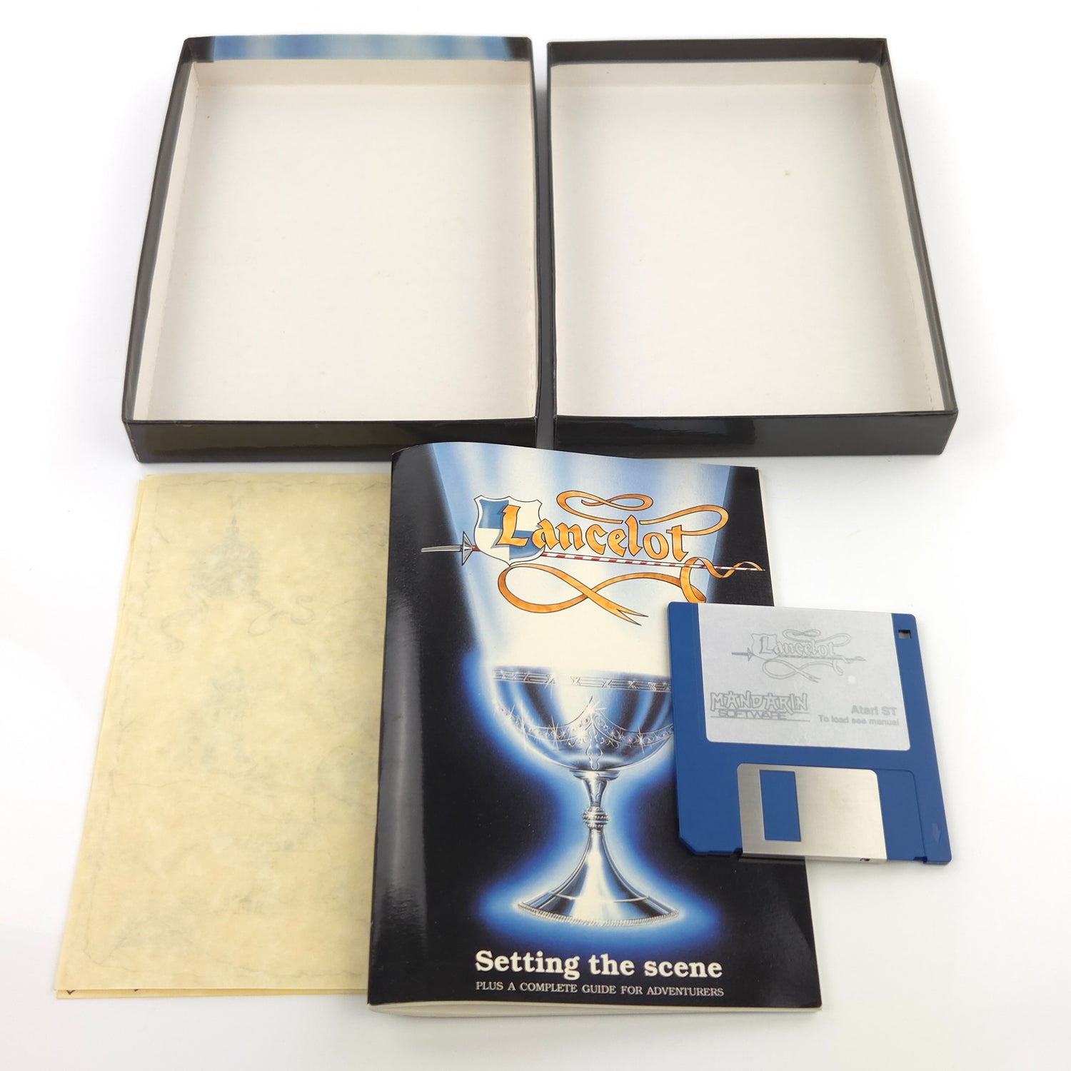 Atari ST STE Spiel : Lancelot - Diskette Anleitung OVP / Level 9