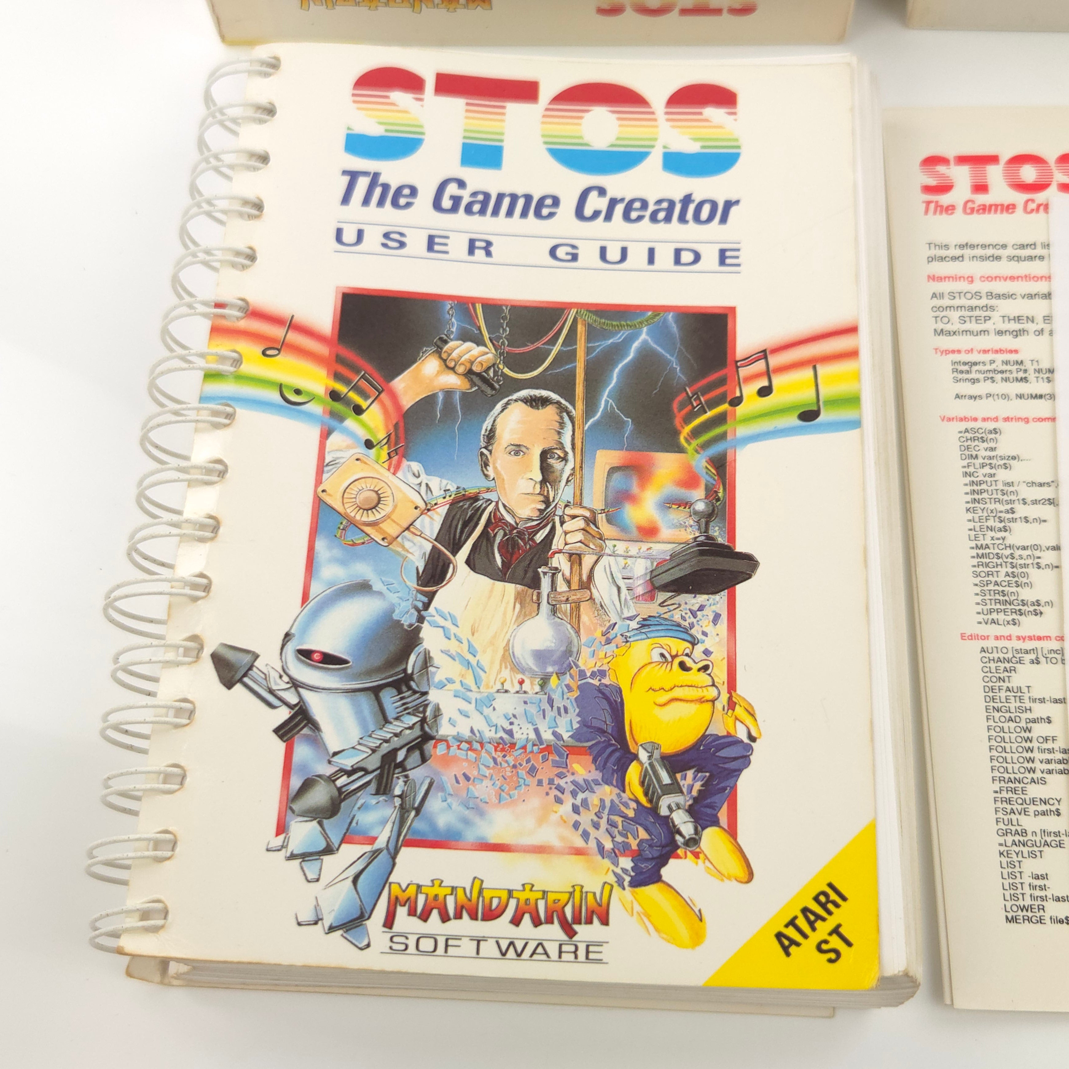 Atari ST STE Spiel : STOS The Game Creator - Diskette Anleitung OVP / Mandarin