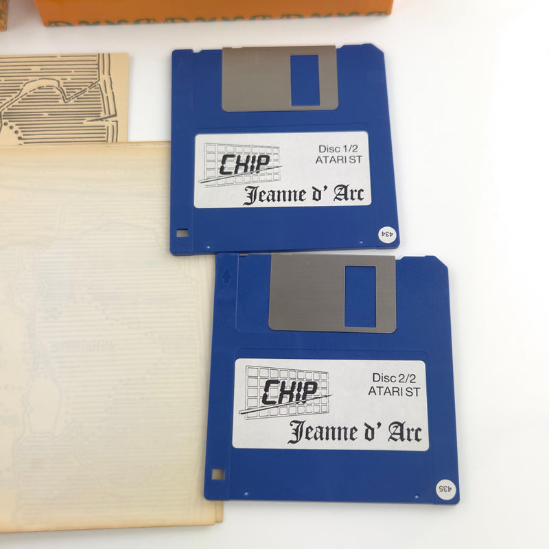 Atari ST STE Spiel : Joan of Arc - Diskette Anleitung OVP / Jeanne d´Arc